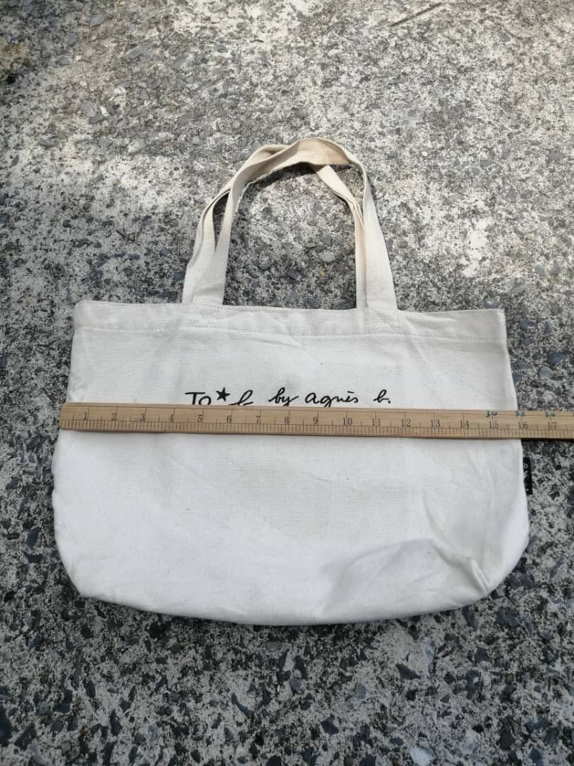 agnes b. Agnes B. Embroidered Tote Bag Size ONE SIZE - 6 Thumbnail