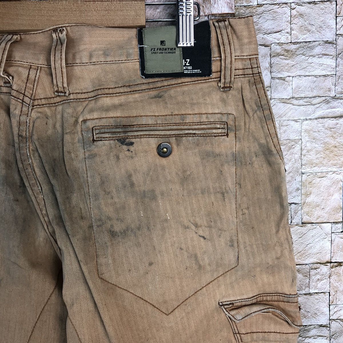 Japanese Brand Japanese Brand Brown Cargo Multipocket Pants #A624 Size US 32 / EU 48 - 20 Thumbnail