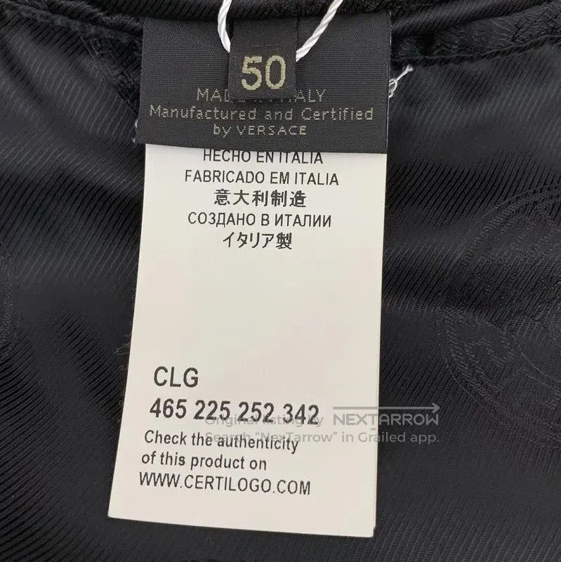 Versace Versace Color-blocked Men's Outerwear Jacket . Size US L / EU 52-54 / 3 - 6 Thumbnail