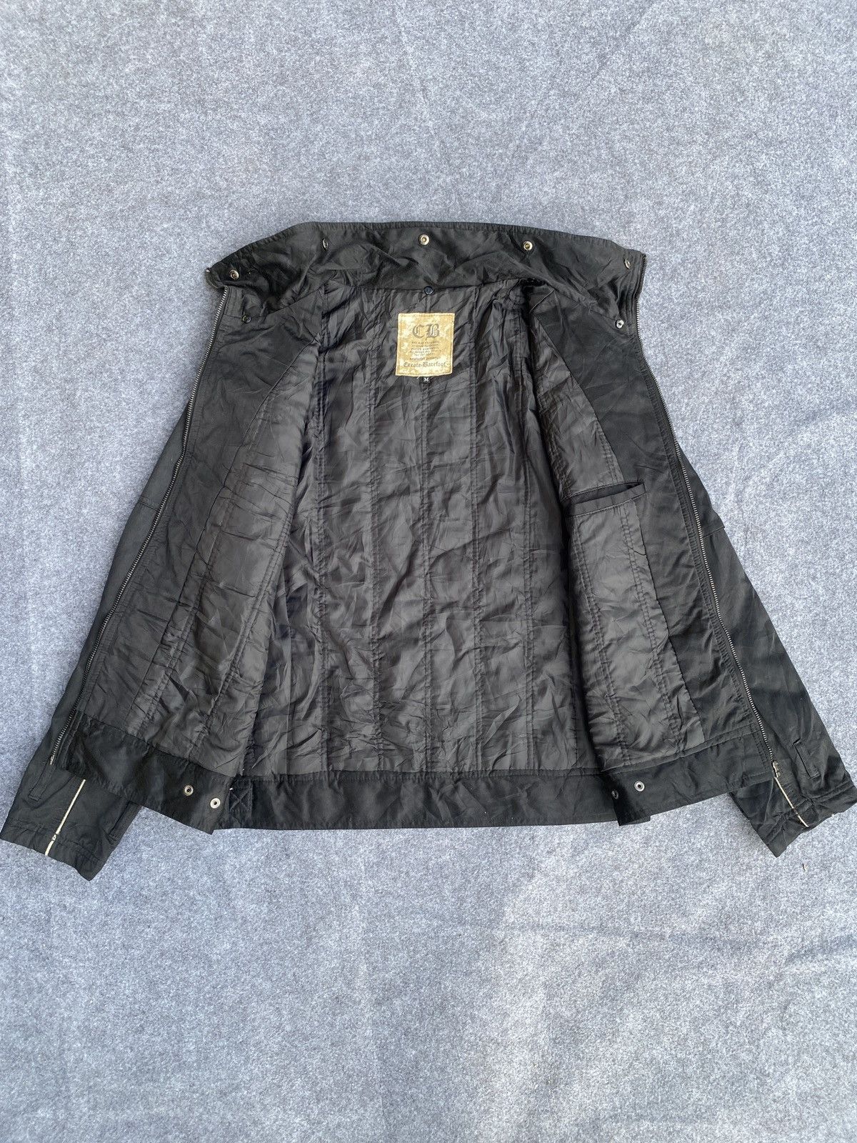 Vintage create barefoot motorcycle vintage jacket Size US M / EU 48-50 / 2 - 6 Thumbnail