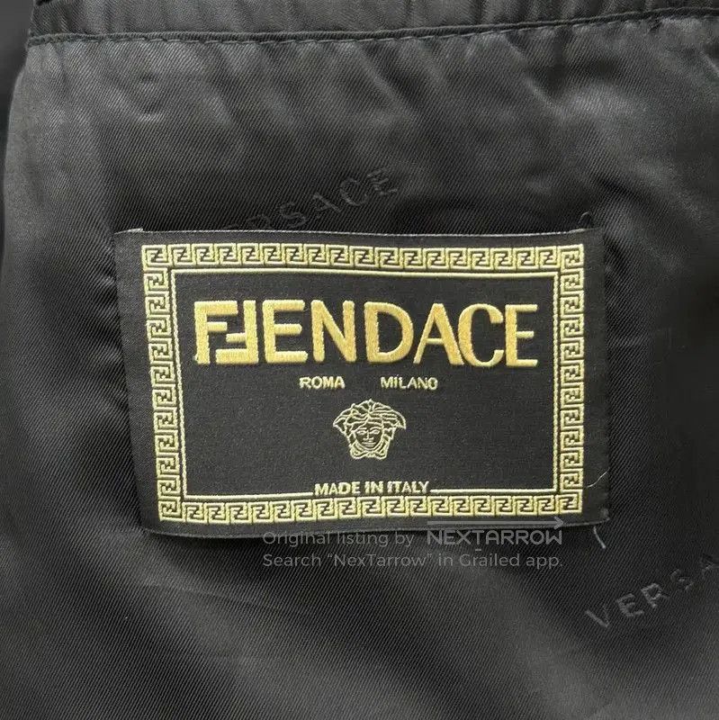 Fendi Fendi Brown Printed Jacket for Men . Size US M / EU 48-50 / 2 - 4 Thumbnail