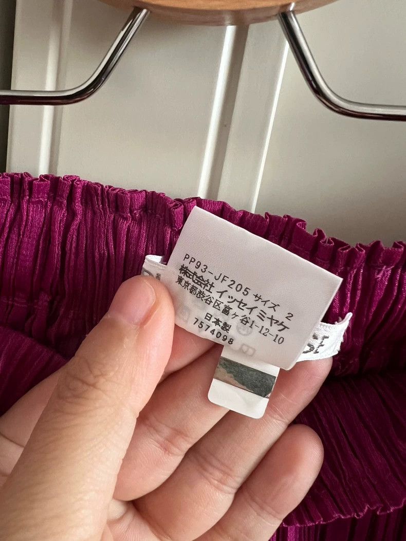 Issey Miyake Issey Miyake size:2 Rose-red pleated pants Size 42" / US 20 - 2 Thumbnail