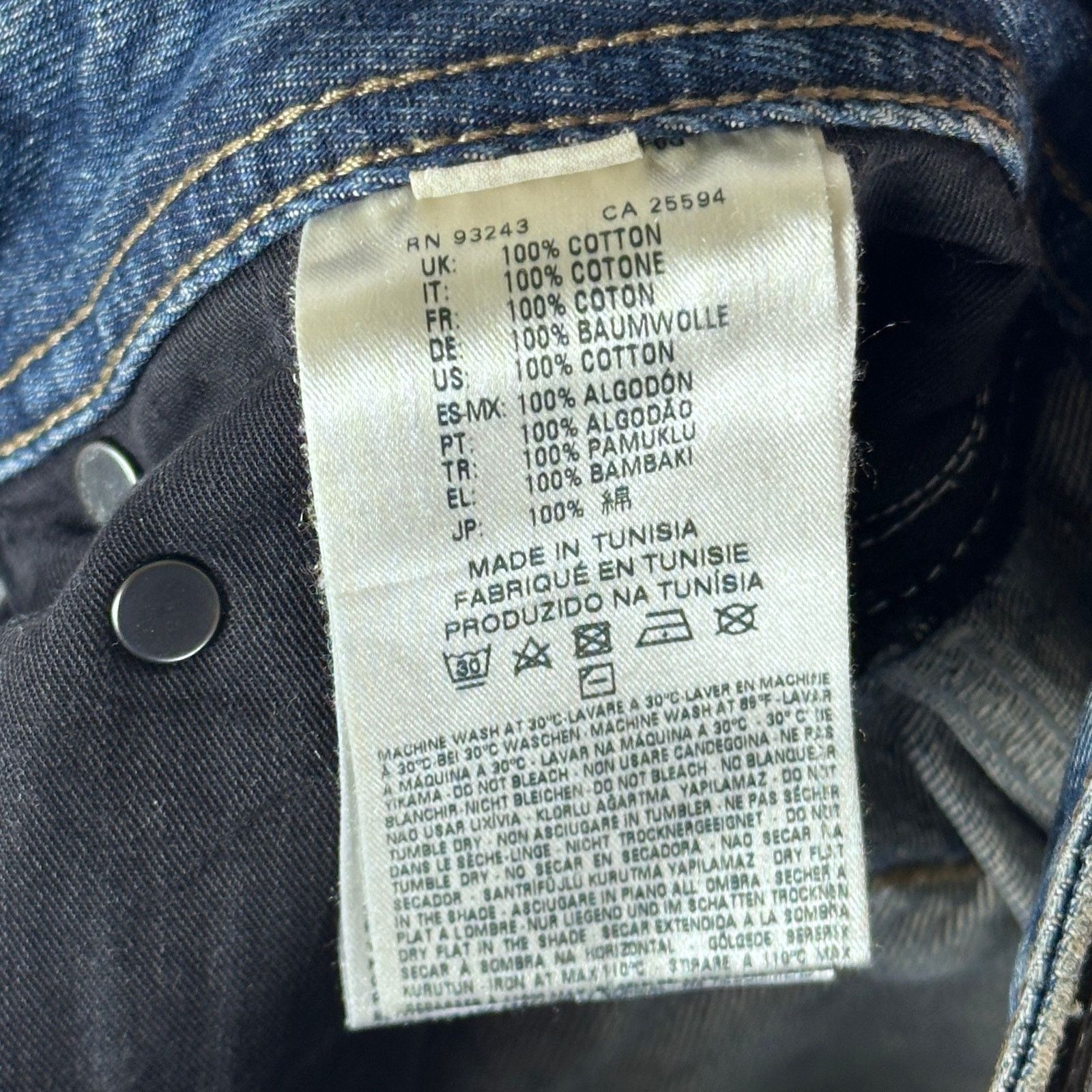 Diesel Black Gold Distressed & Repaired Denim Jeans Size US 32 / EU 48 - 8 Thumbnail