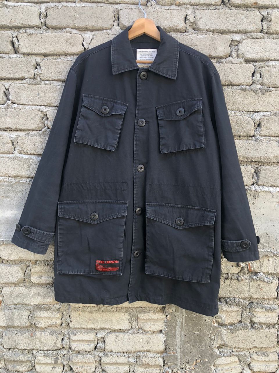 Japanese Brand Japanese Rodeo Crowns Wide Bowl Parka Sunfaded Size US L / EU 52-54 / 3 - 2 Thumbnail
