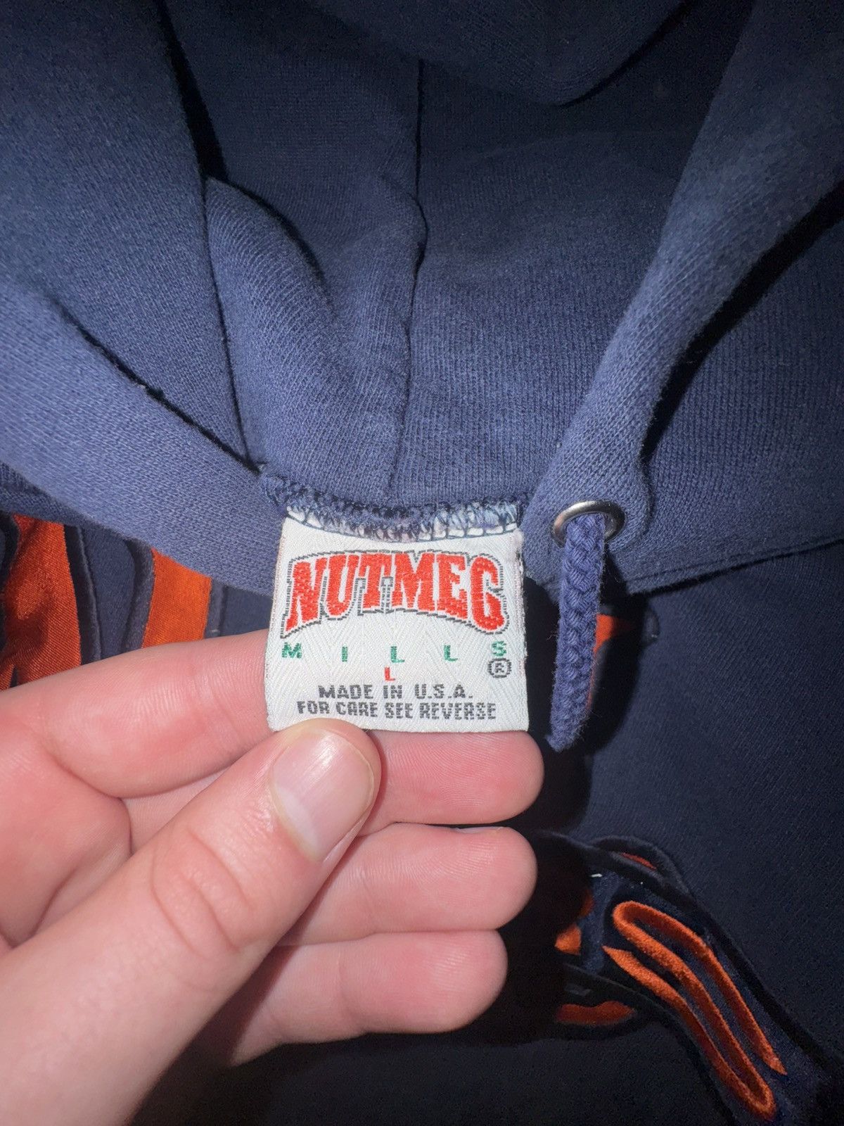 NFL Chicago bears Vintage Nutmeg Hoodie Size L / US 10 / IT 46 - 4 Thumbnail