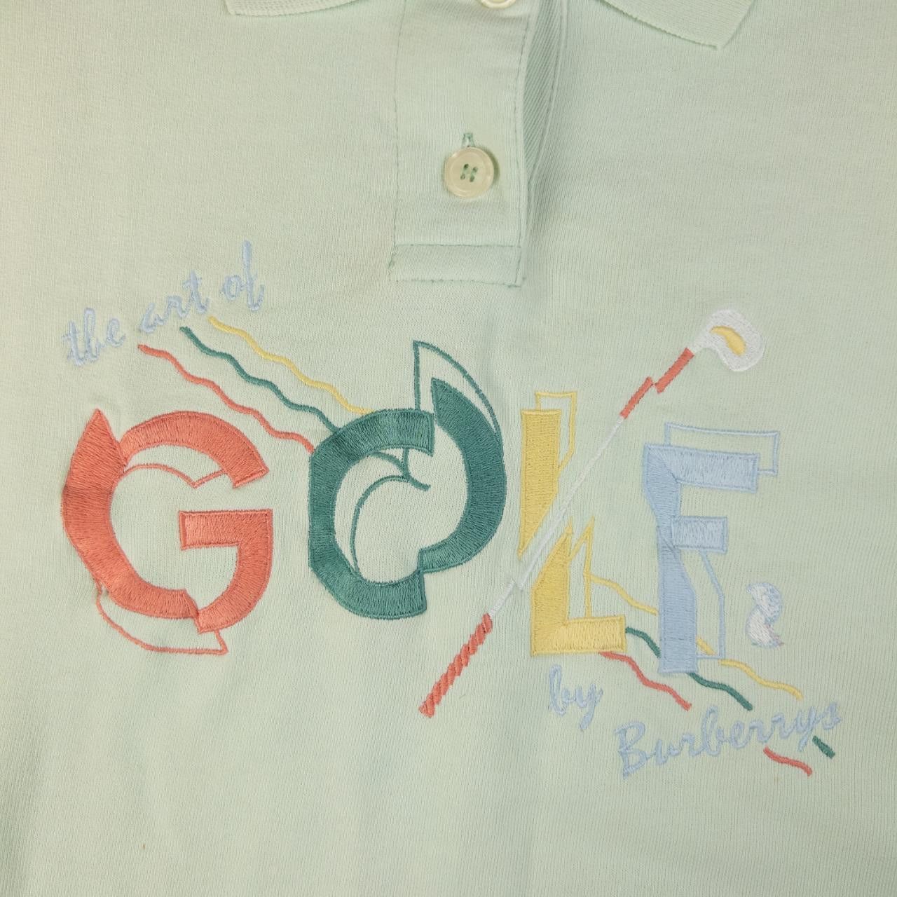 Burberry Vintage Burberry Embroidered Golf Polo Sweatshirt Size M Size US M / EU 48-50 / 2 - 5 Thumbnail