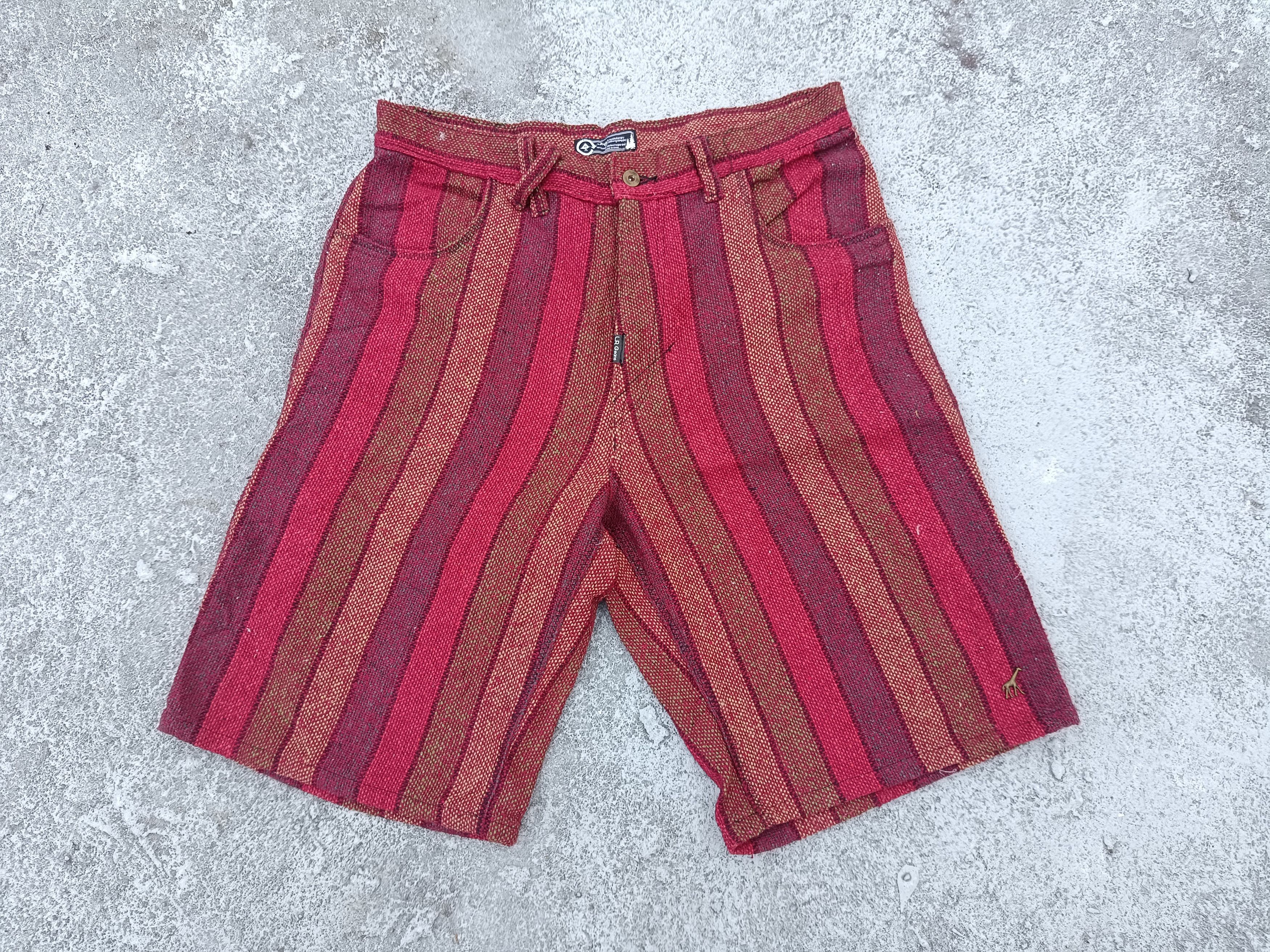 LRG LRG stripes short pants Size US 36 / EU 52 - 1 Thumbnail