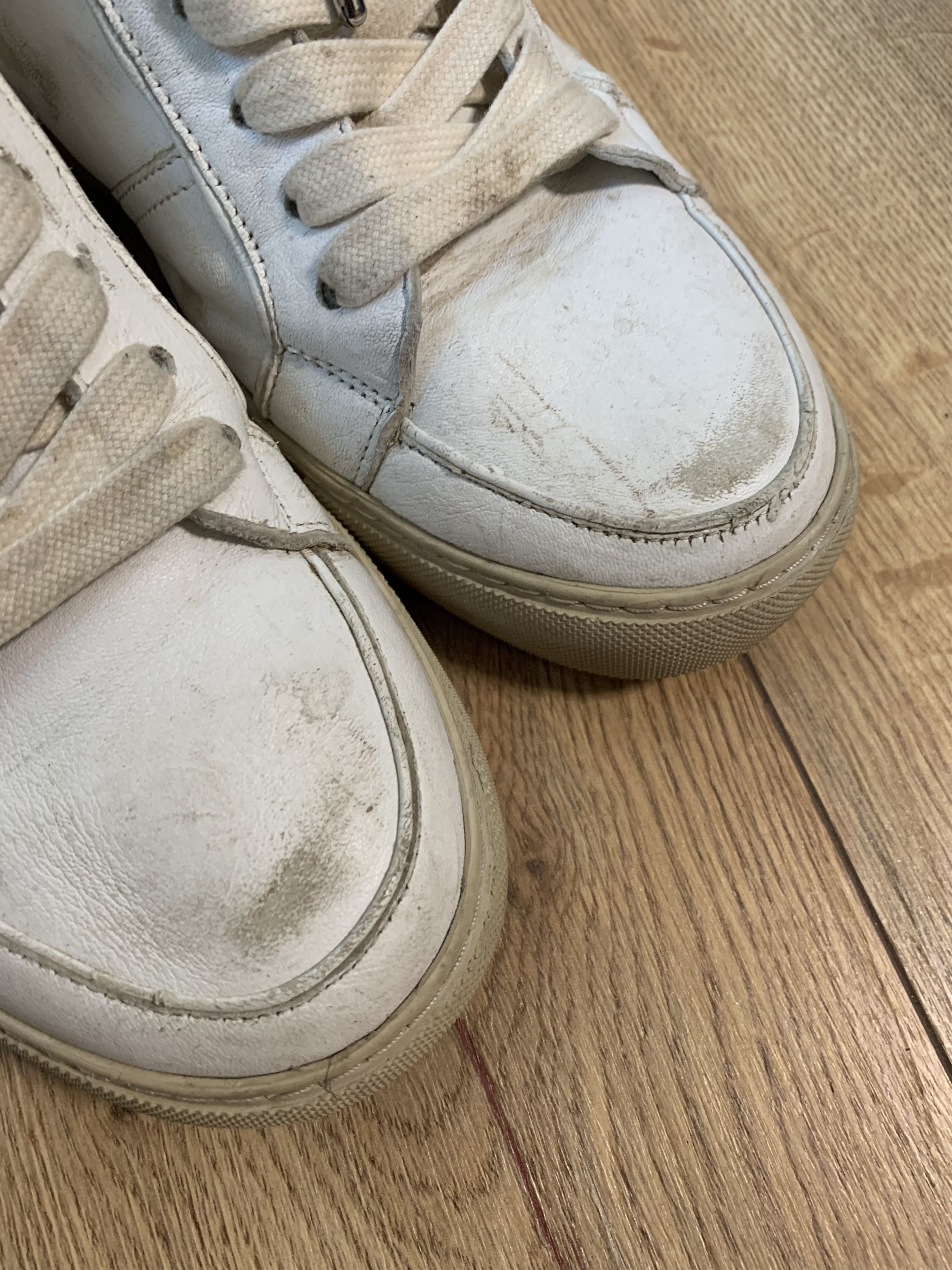 Zadig & Voltaire Zadig Voltaire hi-top sheepskin distressed sneakers Size US 6 / EU 39 - 6 Thumbnail