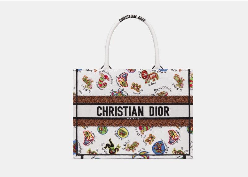 Dior o1w1db10225 Size: OS / M1296ZEI Tote Bag in Multicolor Size ONE SIZE - 2 Thumbnail
