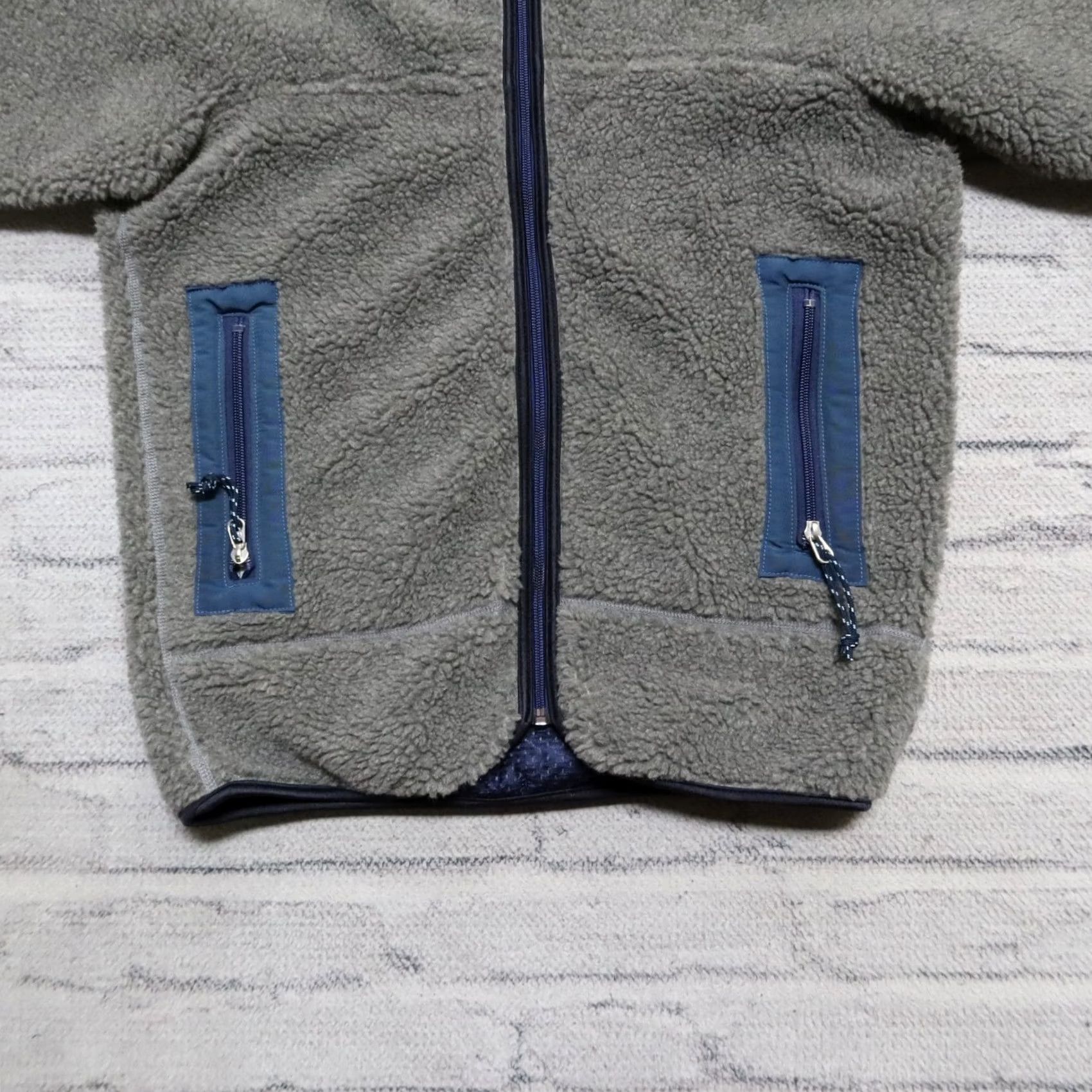 Vintage Camco Outdoors Pile Fleece Jacket Size S Grey Men Jacket Size US S / EU 44-46 / 1 - 3 Thumbnail