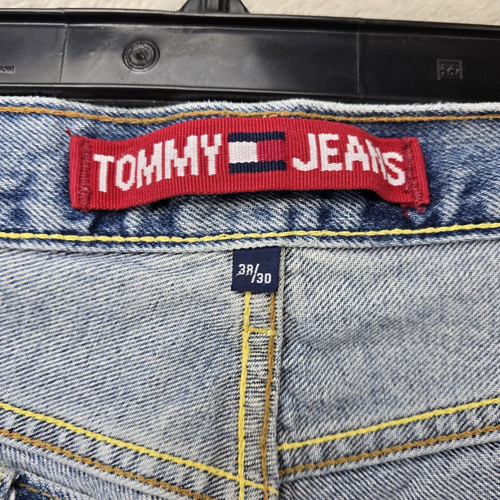 Tommy Hilfiger Vintage Tommy Hilfiger Big Flag Denim Jeans 38x30 90s Baggy Size US 38 / EU 54 - 5 Thumbnail
