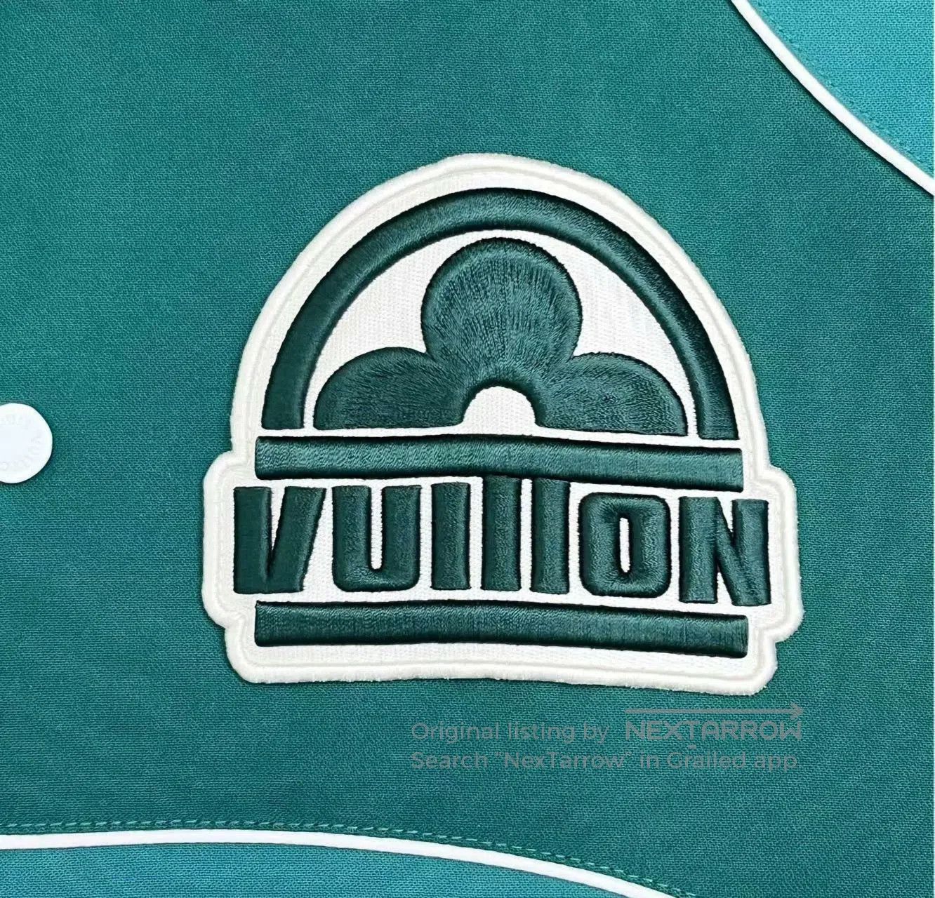 Louis Vuitton Louis Vuitton Embroidered Logo Jacket SS23 Collection. Size US L / EU 52-54 / 3 - 6 Thumbnail