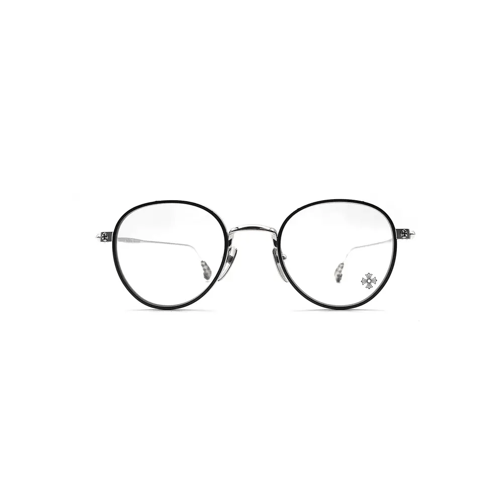 Chrome Hearts Chrome Hearts BONE PRONE IV BK/SS Glasses Frame Size ONE SIZE - 2 Thumbnail