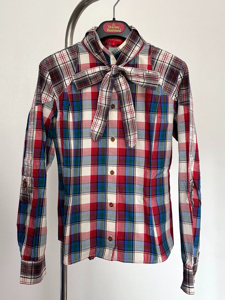Vivienne Westwood Vivienne Westwood Butterfly collar shirt Size S / US 4 / IT 40 - 1 Thumbnail