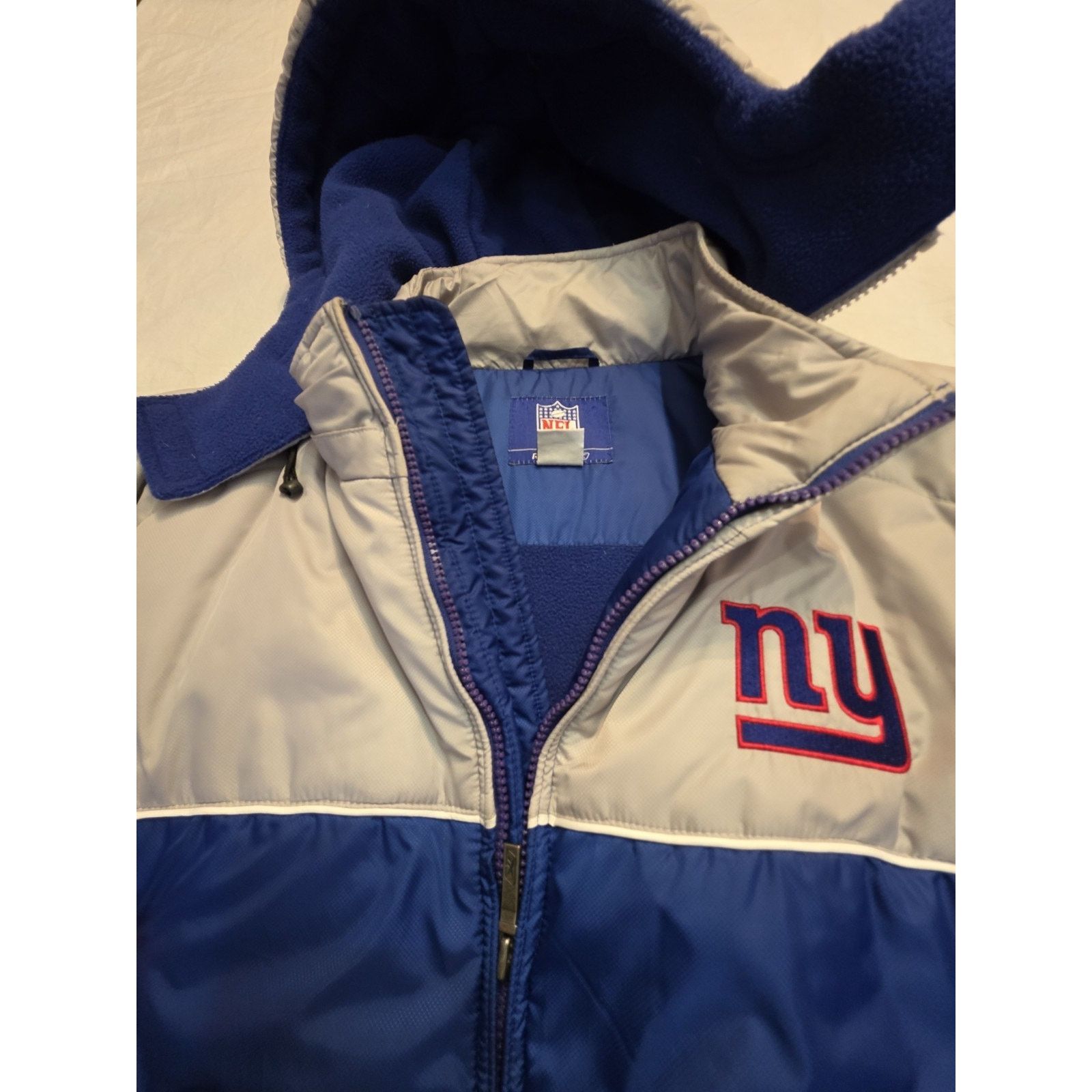 Reebok New York Giants Vintage Reebok NFL puffer jacket Size US XL / EU 56 / 4 - 6 Thumbnail