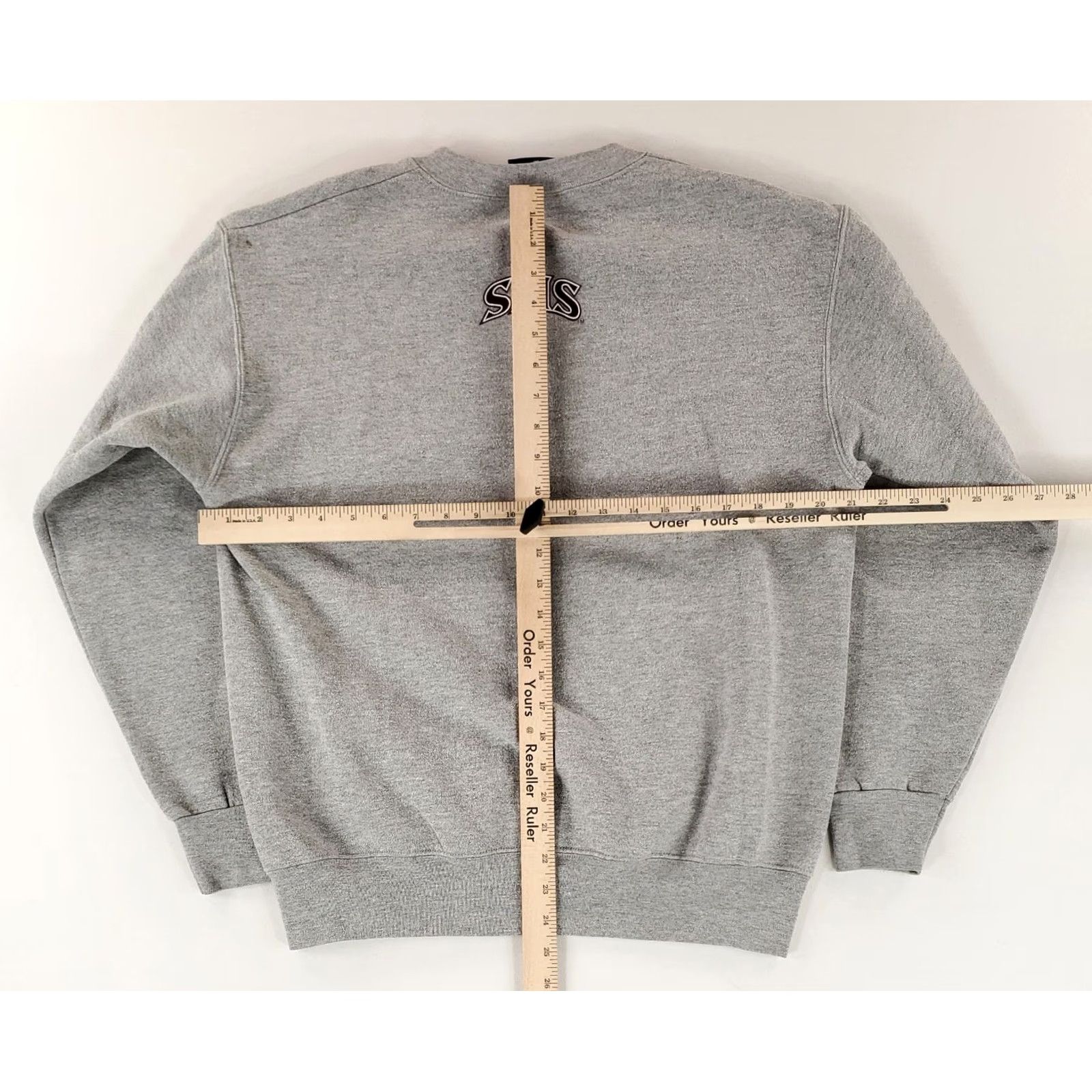Jansport VINTAGE Southwest Missouri State Sweatshirt VTG 90s Gray Made USA Mens M Sweatshirt Mens M Gray Southwest Missouri State JanSport Pullover Shirt Size US M / EU 48-50 / 2 - 8 Thumbnail
