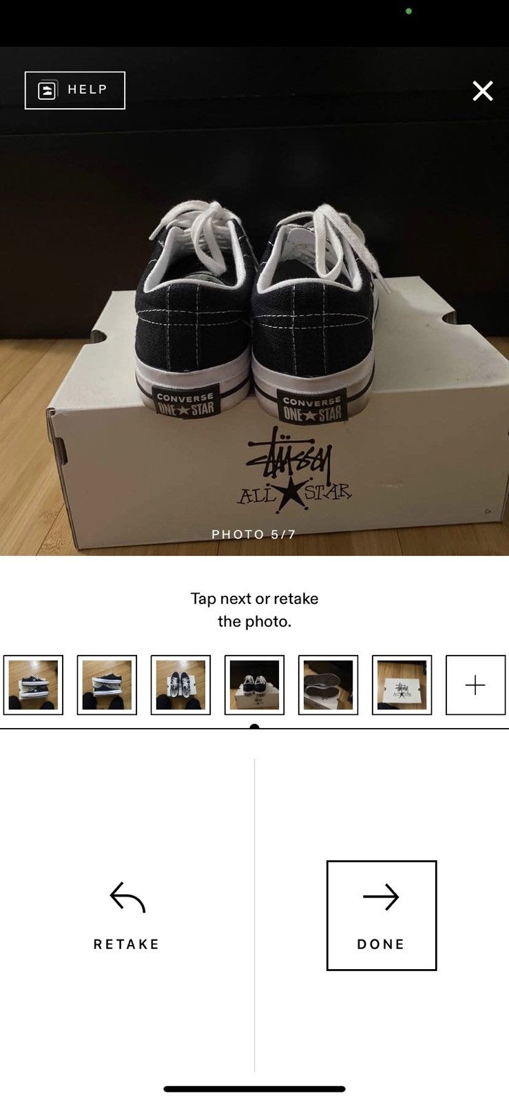 Converse × Stussy Stussy X Converse 1 Star Size US 8.5 / EU 41-42 - 5 Thumbnail