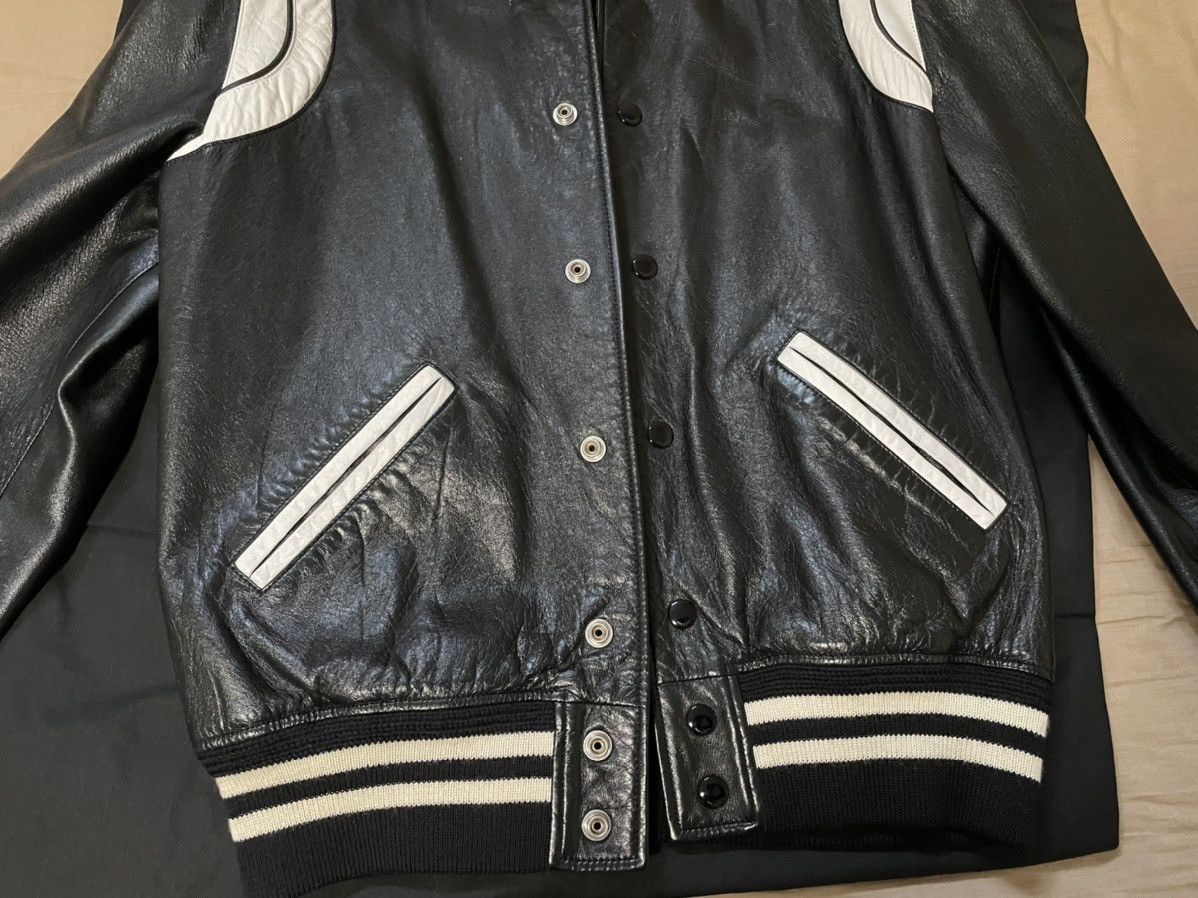 Saint Laurent Paris Saint Laurent leather Bk & Wht teddy Size US S / EU 44-46 / 1 - 5 Thumbnail