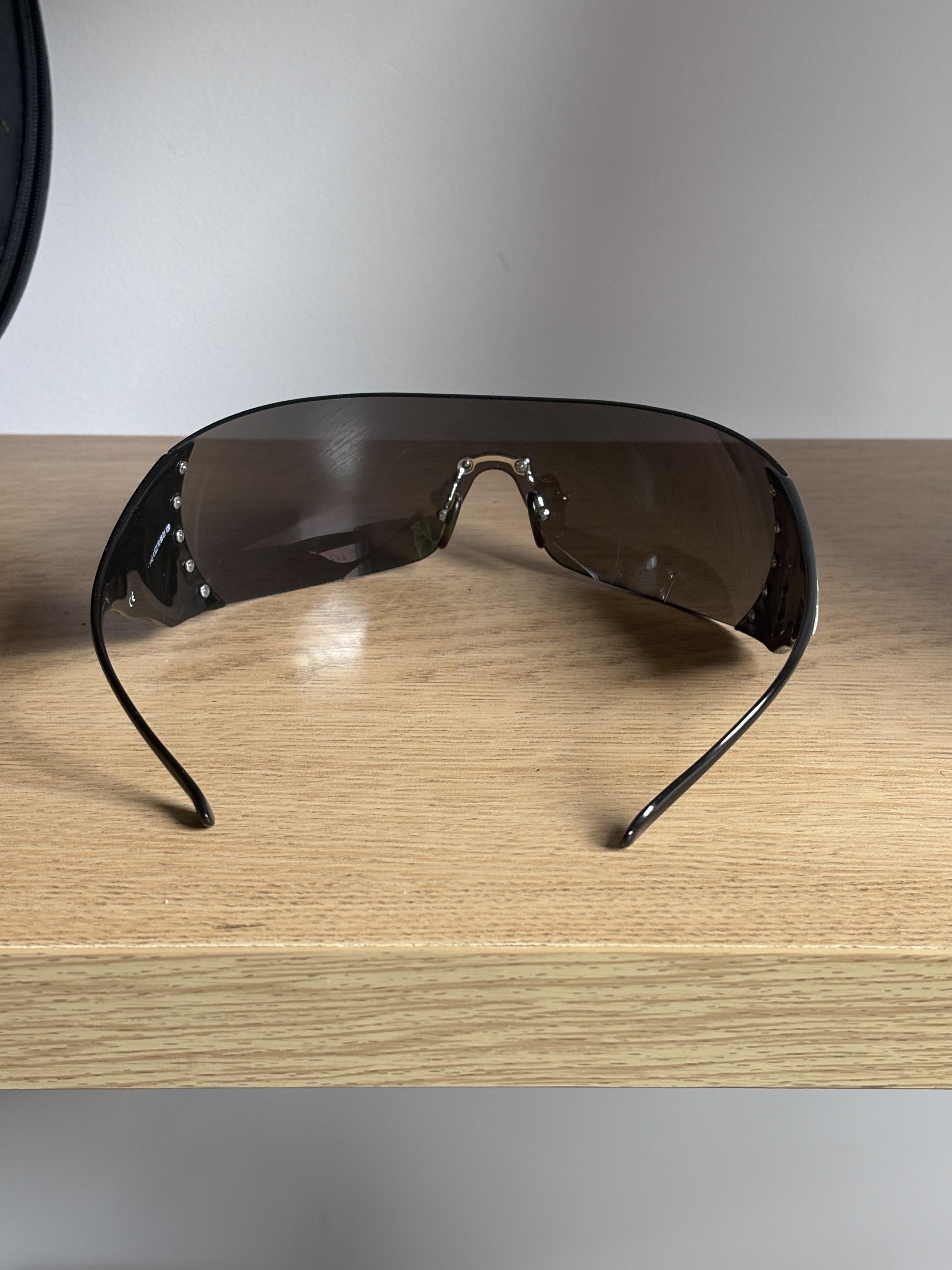 Dior DIOR Sunglasses Bike Wrap Shield Mask Ski Galliano Era Size ONE SIZE - 6 Thumbnail