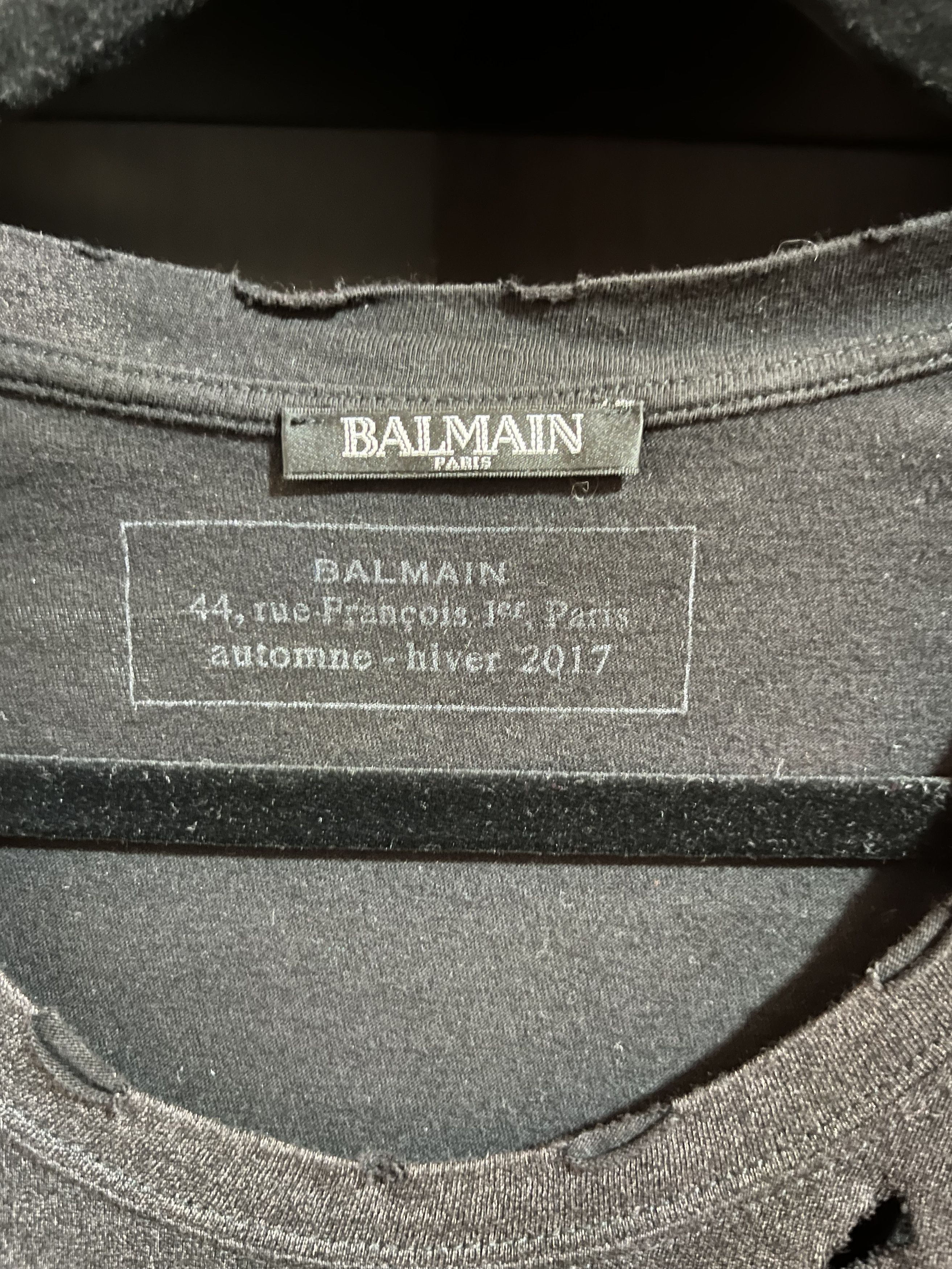 Balmain shirt 2017 sale