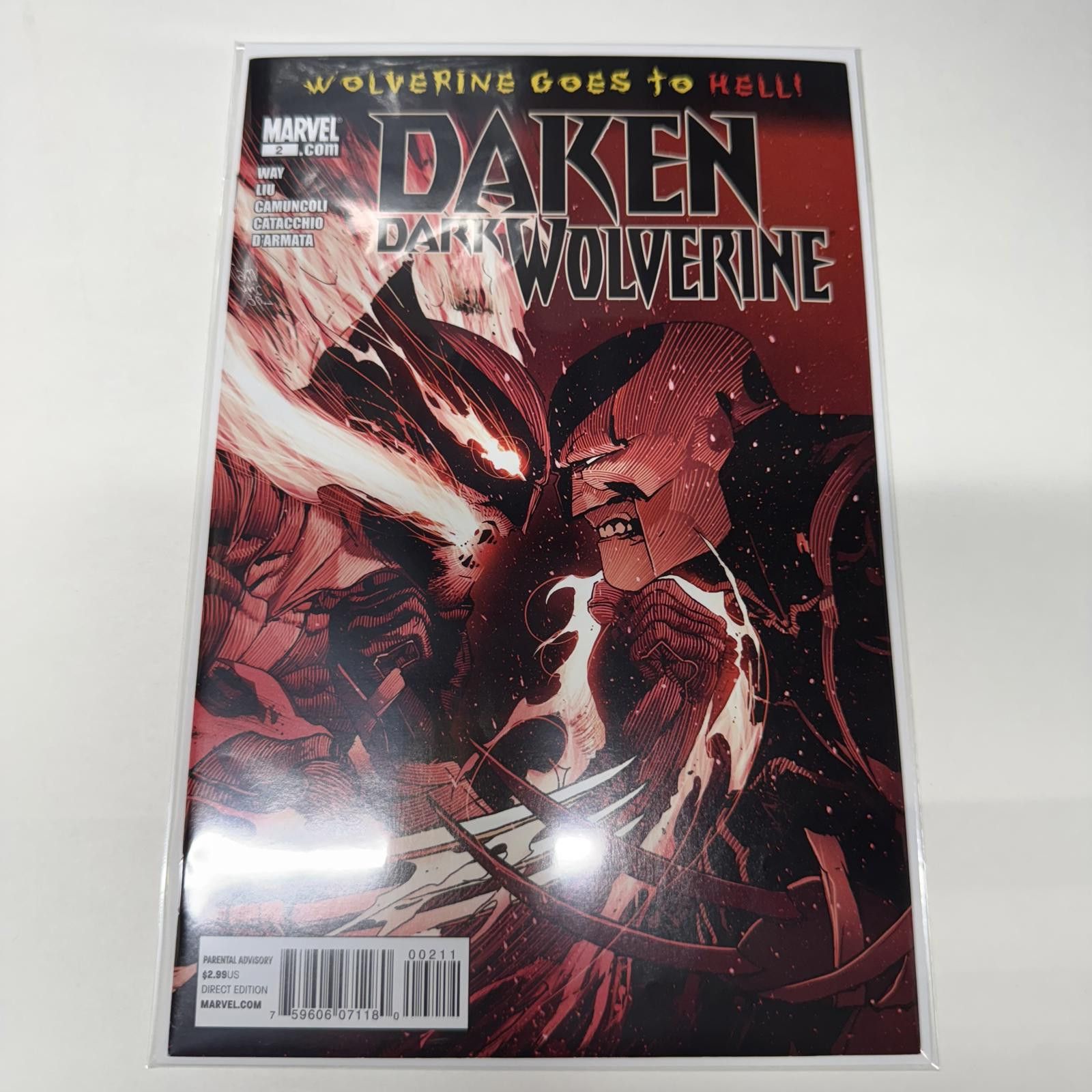Marvel Comics Daken: Dark Wolverine #2 Marvel 2 Comic Book DEC 2010 NM+ Size ONE SIZE - 1 Thumbnail