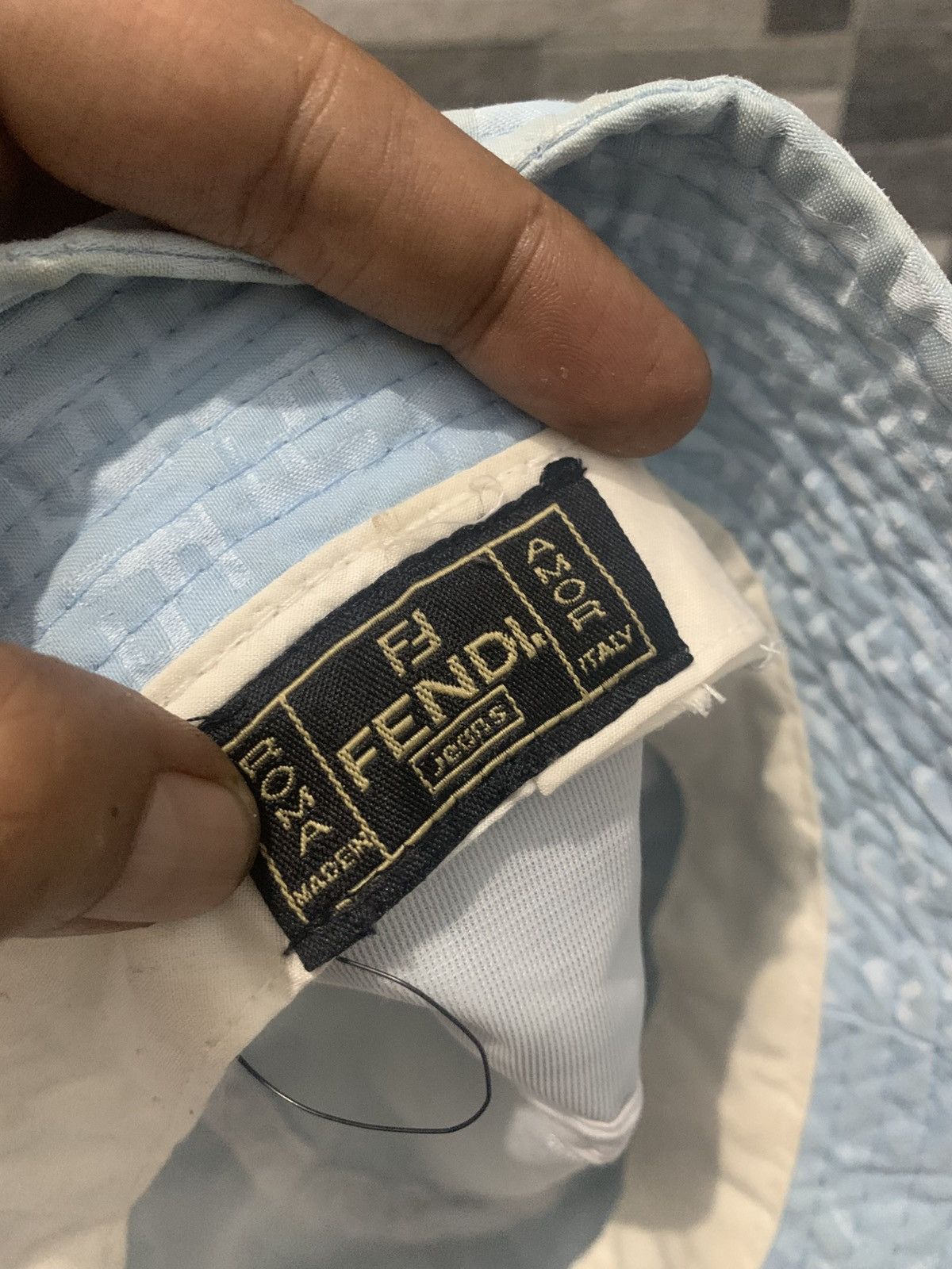 Fendi Vintage FENDI Bucket Hat Size ONE SIZE - 4 Thumbnail