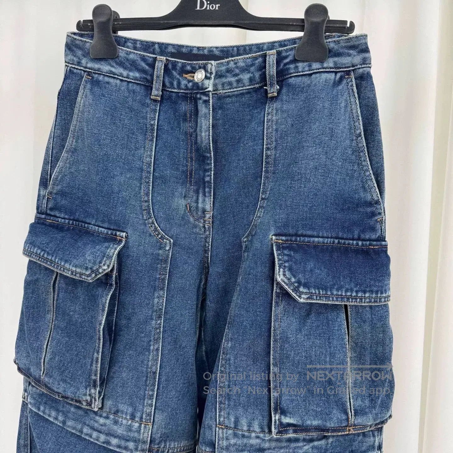 Juun.J Juun.J Large Pocket Washed Jeans. Size US 38 / EU 54 - 3 Thumbnail