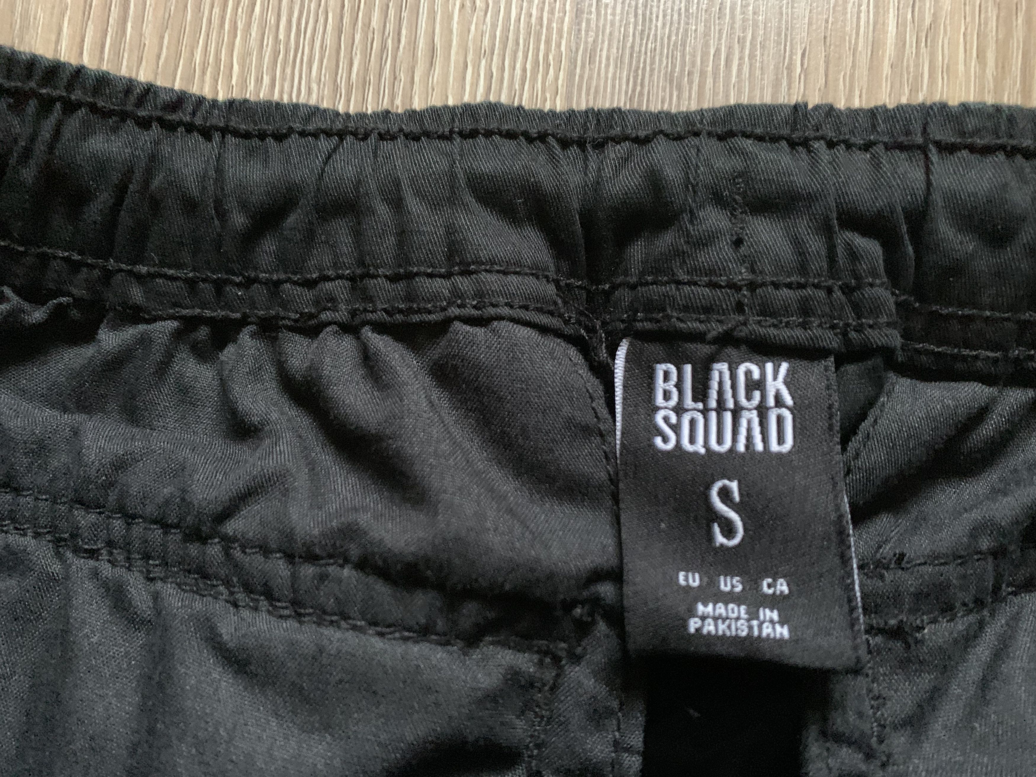 Other Black Squad Multi Pocket Black Pants Size US 30 / EU 46 - 6 Thumbnail
