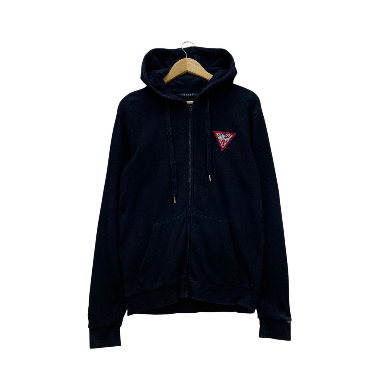Guess 💥Vintage Guess Small Logo Zip Hoodie Size US M / EU 48-50 / 2 - 1 Thumbnail