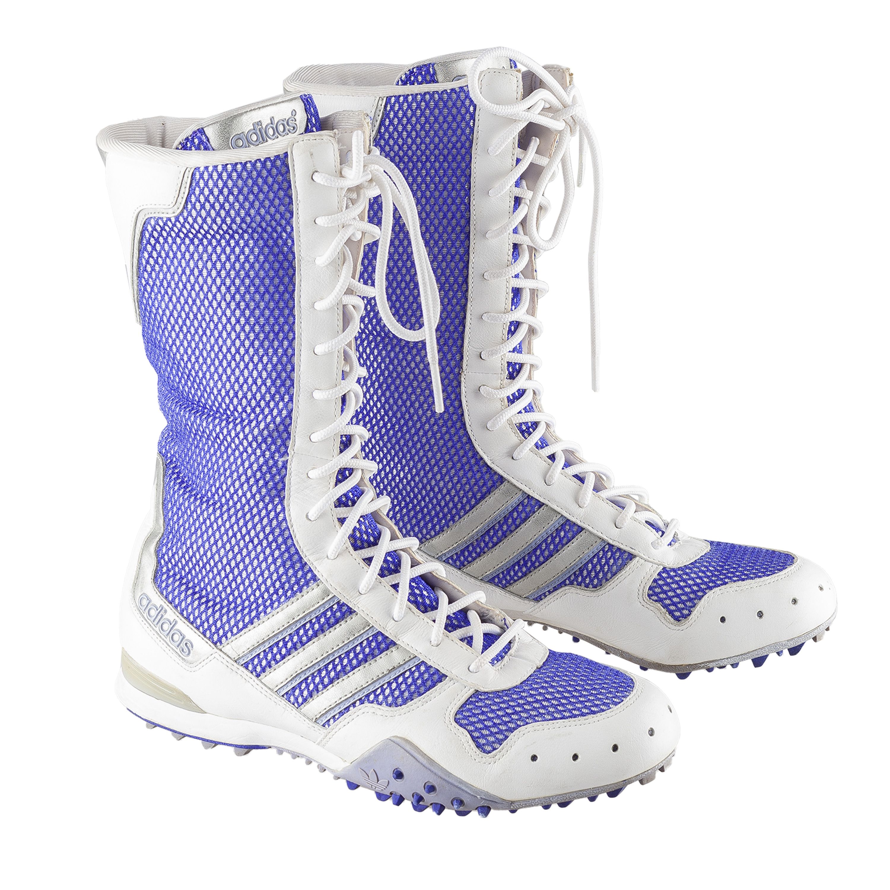 Adidas Adidas White/Lilac Boxing Boots Size US 5.5 / IT 35.5 - 1 Thumbnail