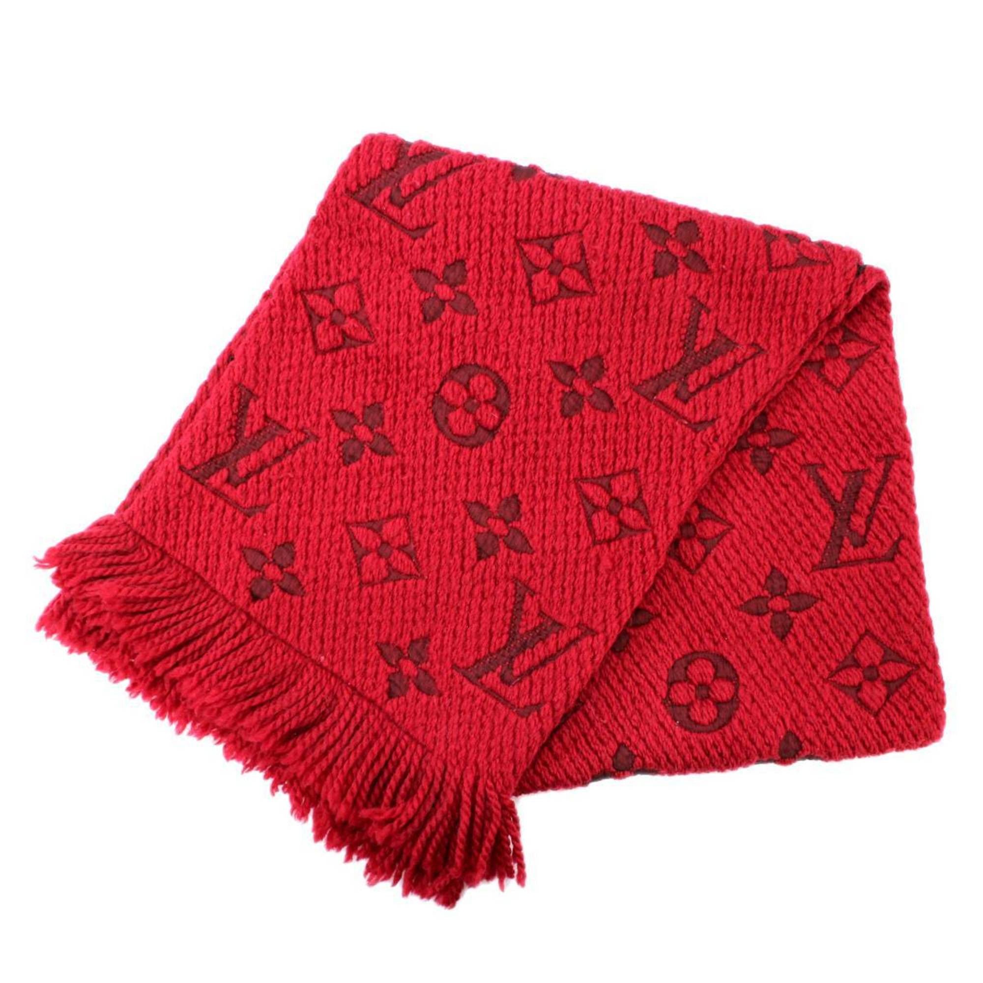 image of Louis Vuitton Escharpe Mania Muffler M72432 in Black, Women's