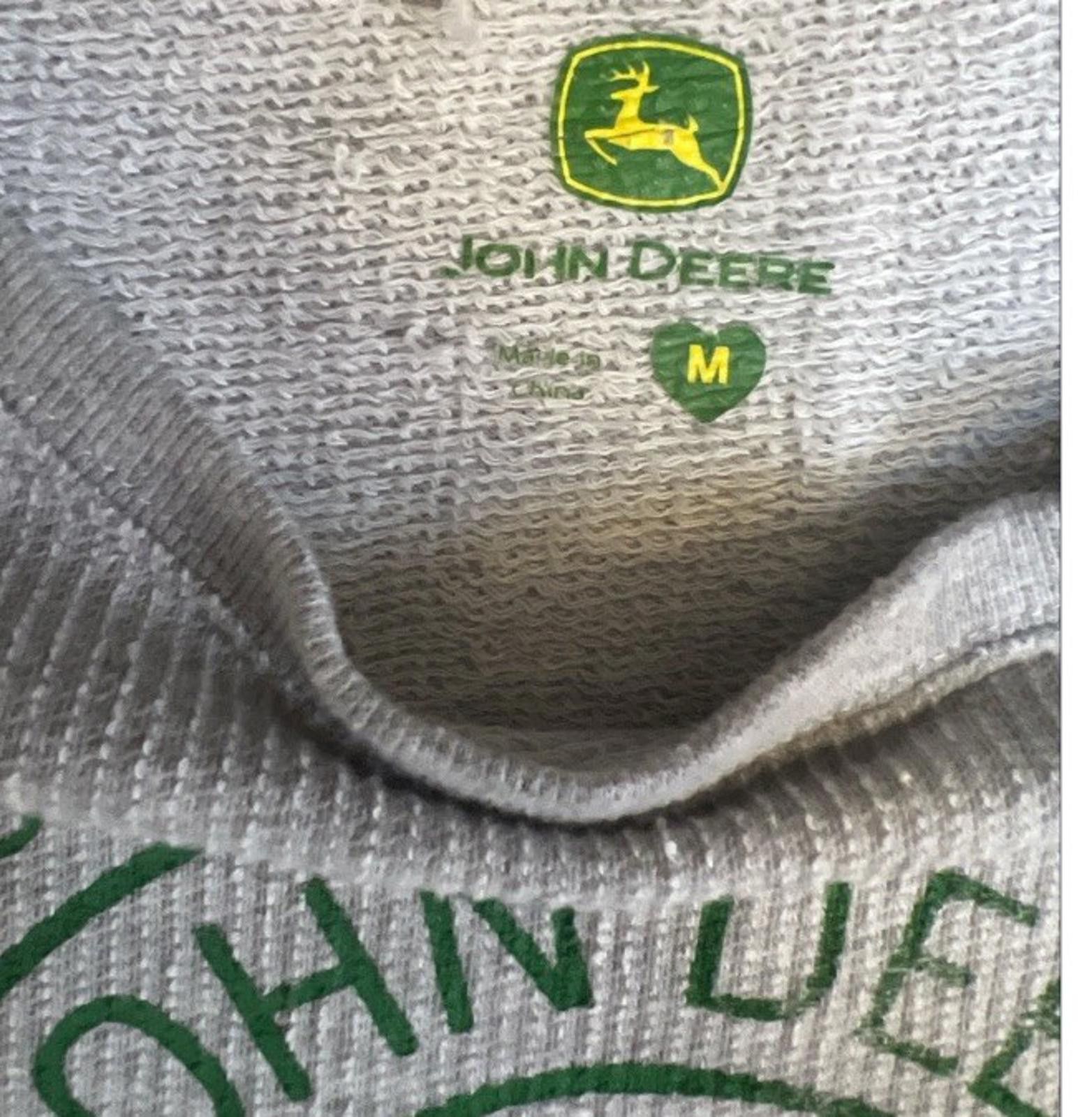 John Deere John Deere Woman’s Ribbed Shirt SZ M Size M / US 6-8 / IT 42-44 - 2 Thumbnail