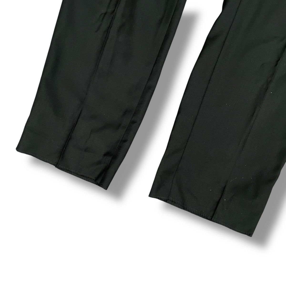 Thierry Mugler RARE Thierry Mugler Wool Long Slim-fit Trousers Black Size US 28 / EU 44 - 5 Thumbnail