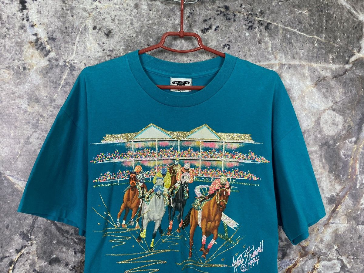 Lee × Vintage Men’s Lee 1994 T-Shirt Horse Racing Size XL Size US XL / EU 56 / 4 - 2 Thumbnail