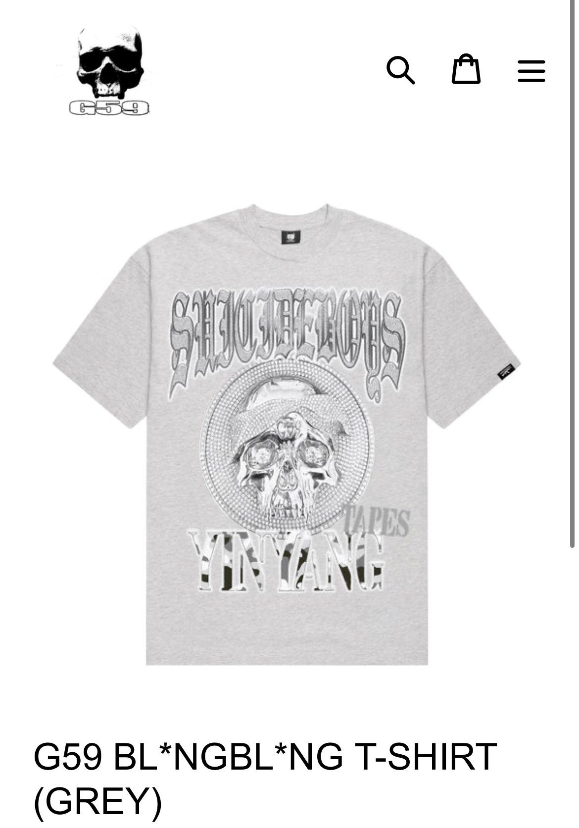 ☆送料関税込み【GLOGANG】FCK ICE Tee イカクヤミーダンス｜マルチファンクション ジップパーカー