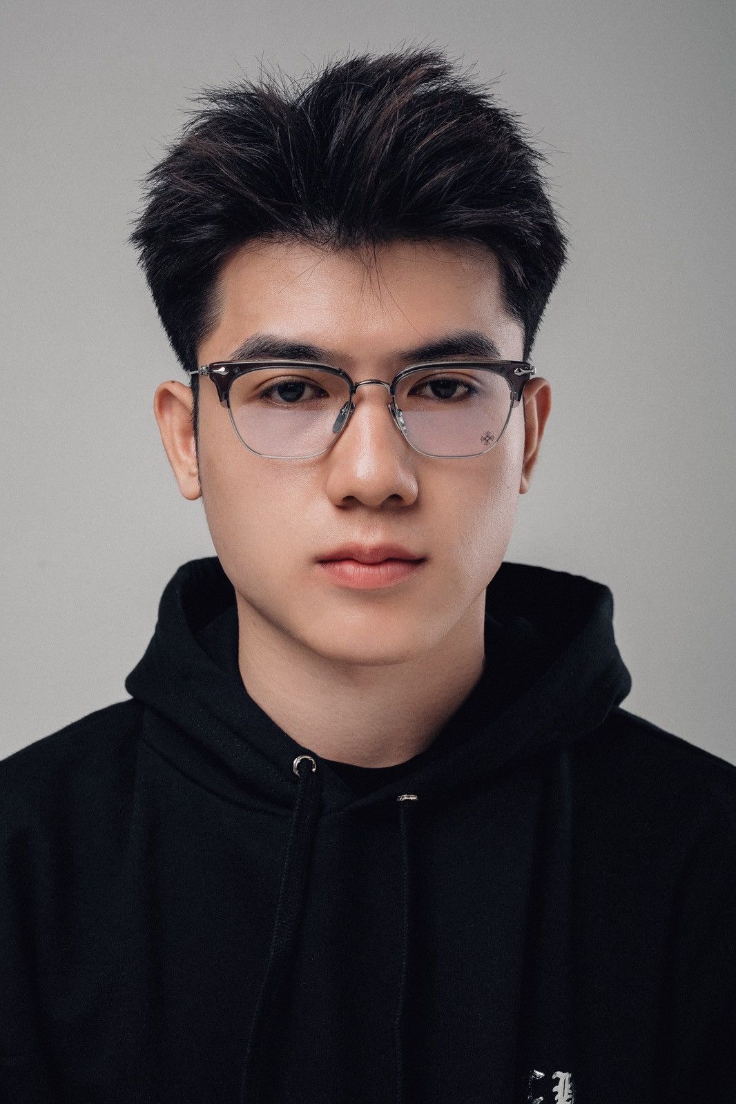 Chrome Hearts CHROME HEARTS SLUNTRADICTION (54) FLINT/GUNMETAL GLASSES Size ONE SIZE - 10 Thumbnail