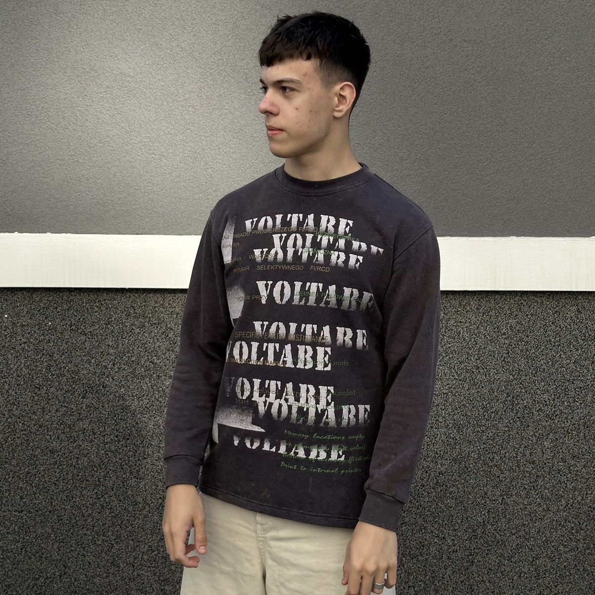 Japanese Brand × Vintage Vintage Japanese Style Long-sleeve T-shirts Grunge Y2K Size US L / EU 52-54 / 3 - 3 Thumbnail