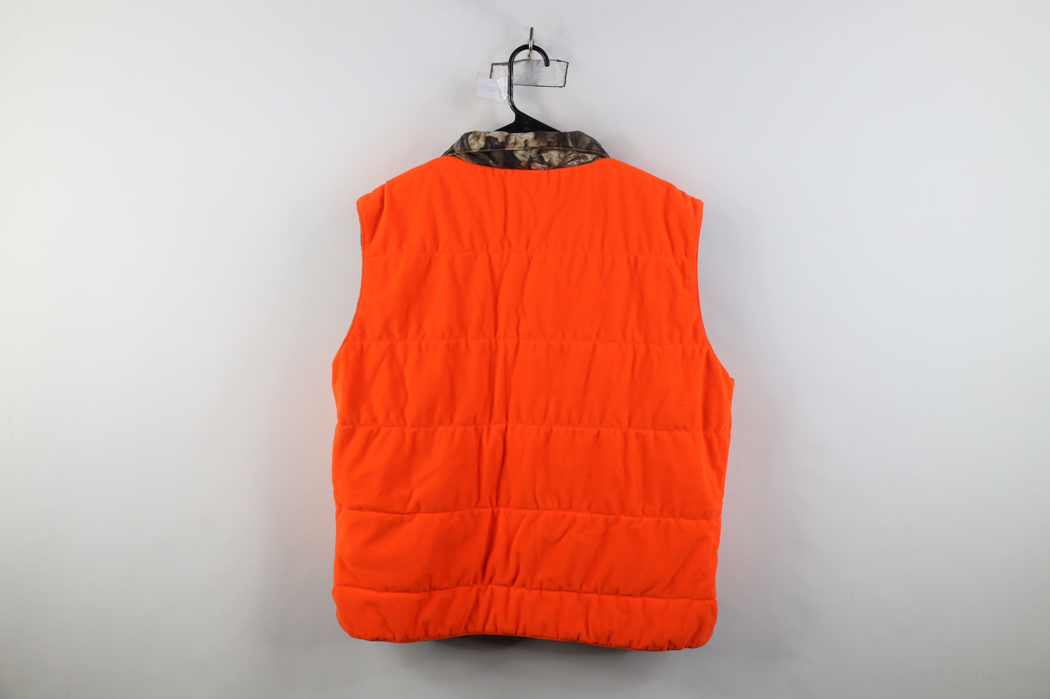 Vintage Vintage 90s Streetwear Reversible Camouflage Puffer Vest Size US L / EU 52-54 / 3 - 12 Thumbnail