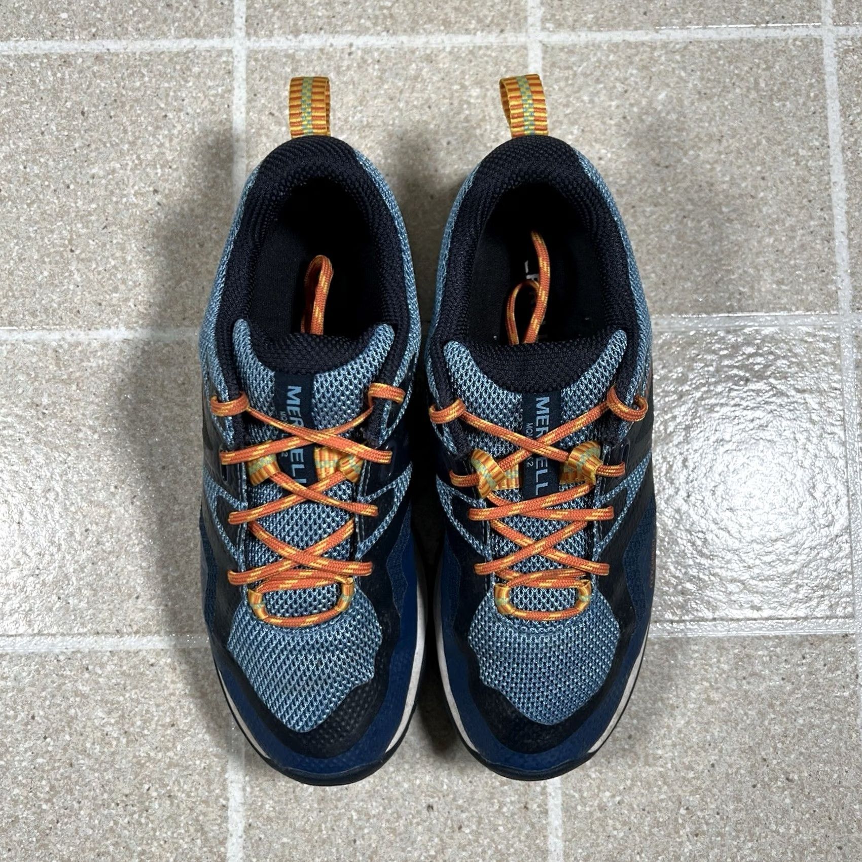 Merrell Merrell MQM Flex Connect Hiking Sneakers Mens 8.5 Blue Orange J036313 Size US 9 / EU 42 - 3 Thumbnail