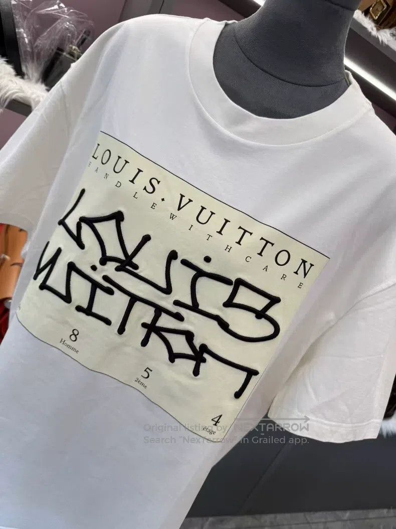 Louis Vuitton Louis Vuitton 1854 monogram embroidered half-sleeve T-shir Size US XXL / EU 58 / 5 - 6 Thumbnail