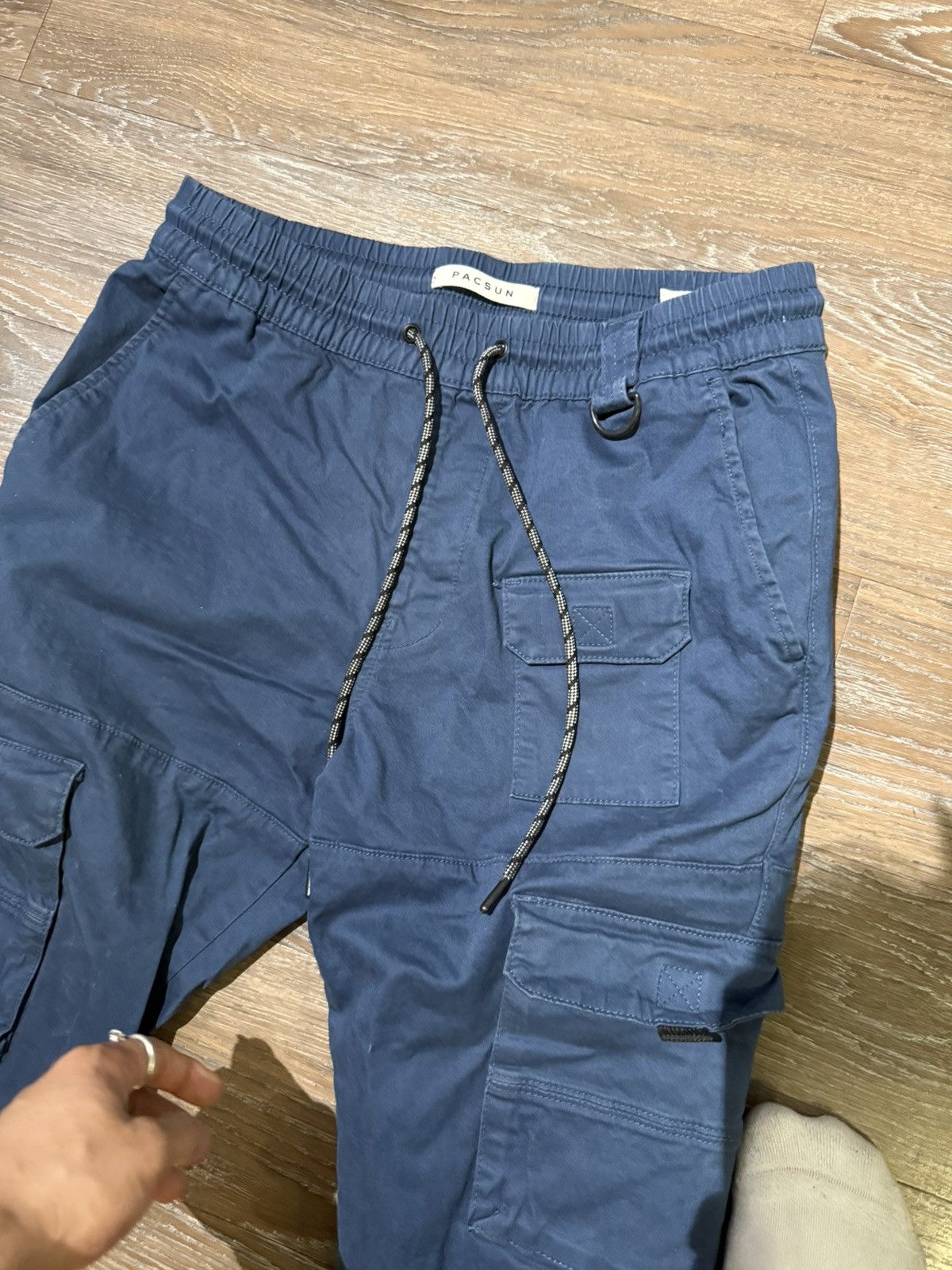 Pacsun × Vintage Navy blue cargo pants Size US 32 / EU 48 - 2 Thumbnail