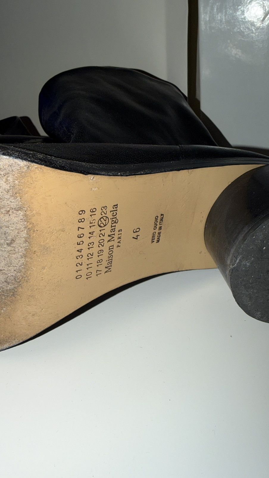 Maison Margiela Maison Margiela Black Tabi High Heel Boots Size 46 Size US 13 / EU 46 - 5 Thumbnail