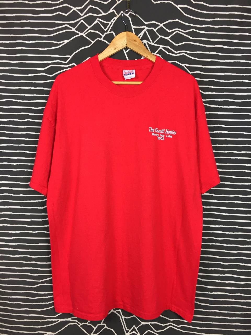 Hanes × Vintage Vtg Y2K The Biscotti Hotties Relay 4 Life Just Dunk It! Tee Size US XL / EU 56 / 4 - 5 Thumbnail