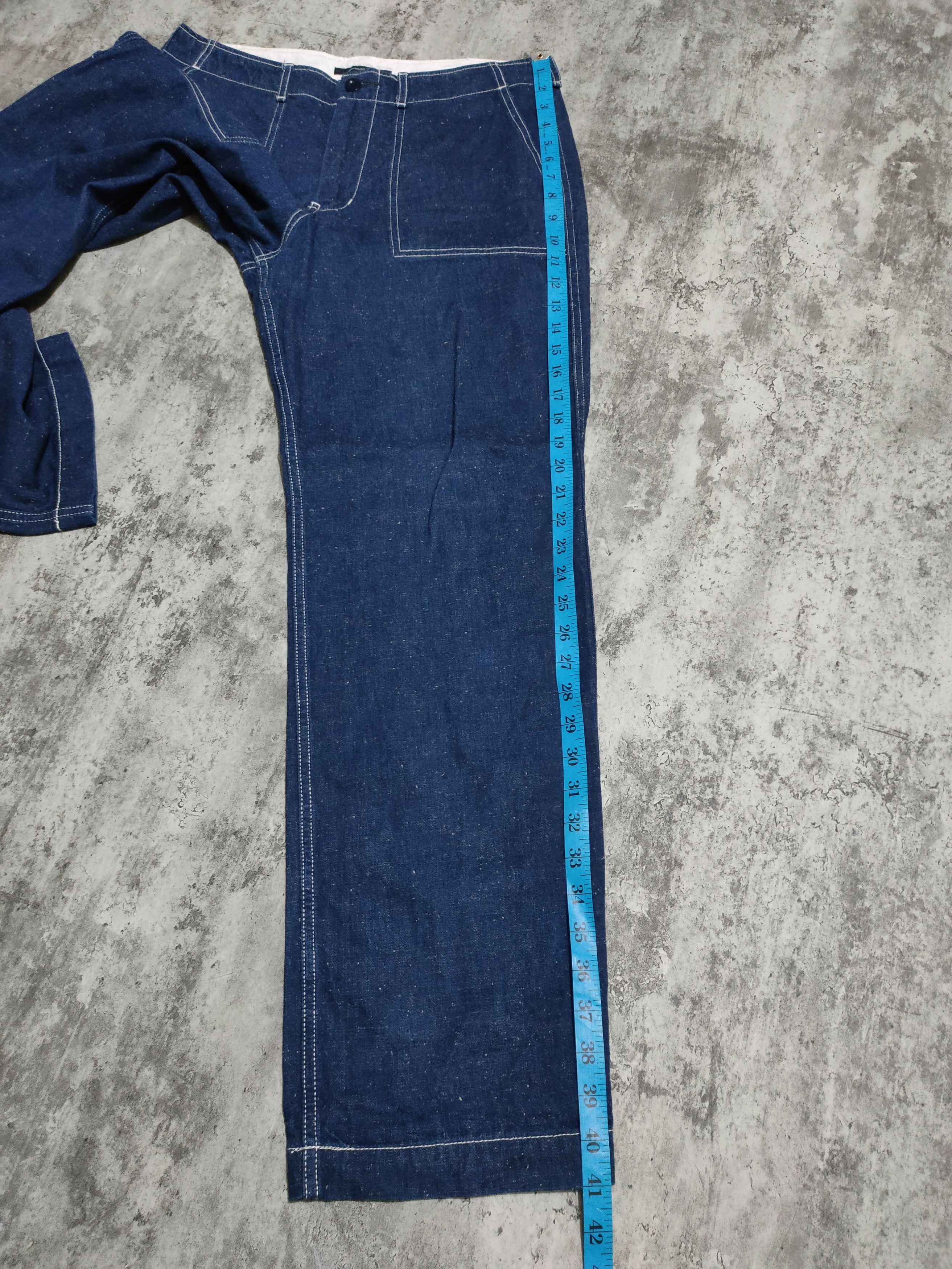Japanese Brand × URBAN RESEARCH DOORS Urban Research Doors Carpenter Denim Pans Size US 33 - 19 Thumbnail