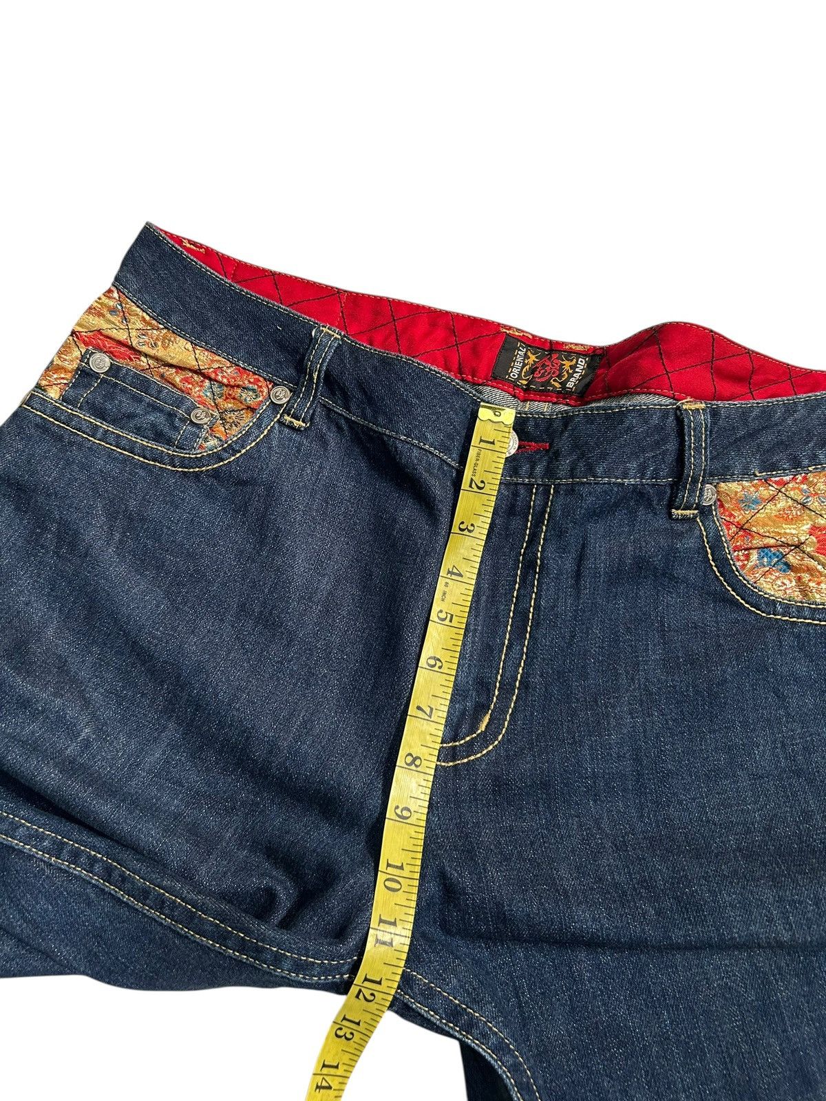 Japanese Brand × Kapital × Vintage Karakuri Tamashii Inspired Japanese Nishiki Denim Jeans Size US 40 / EU 56 - 22 Thumbnail