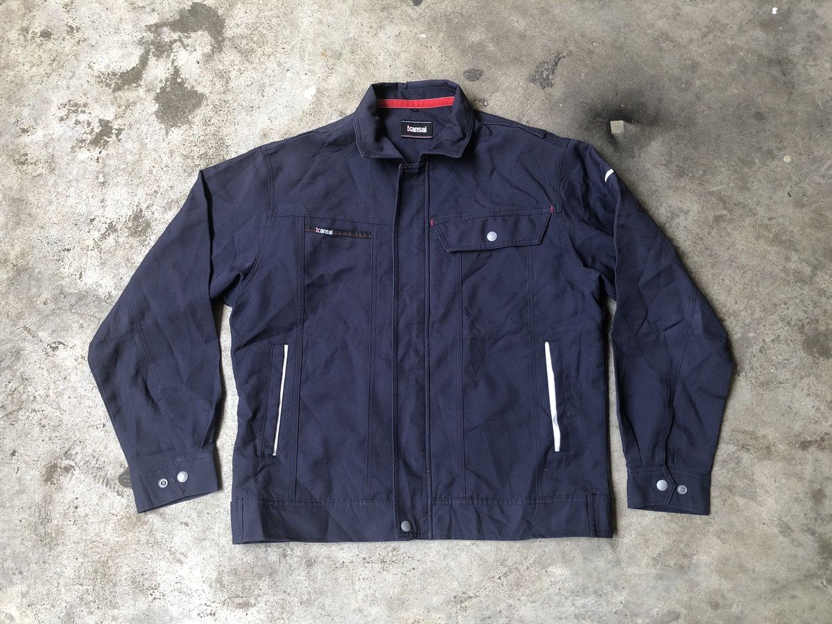 Japanese Brand Vintage Kansai Worker Jacket Size US L / EU 52-54 / 3 - 2 Thumbnail