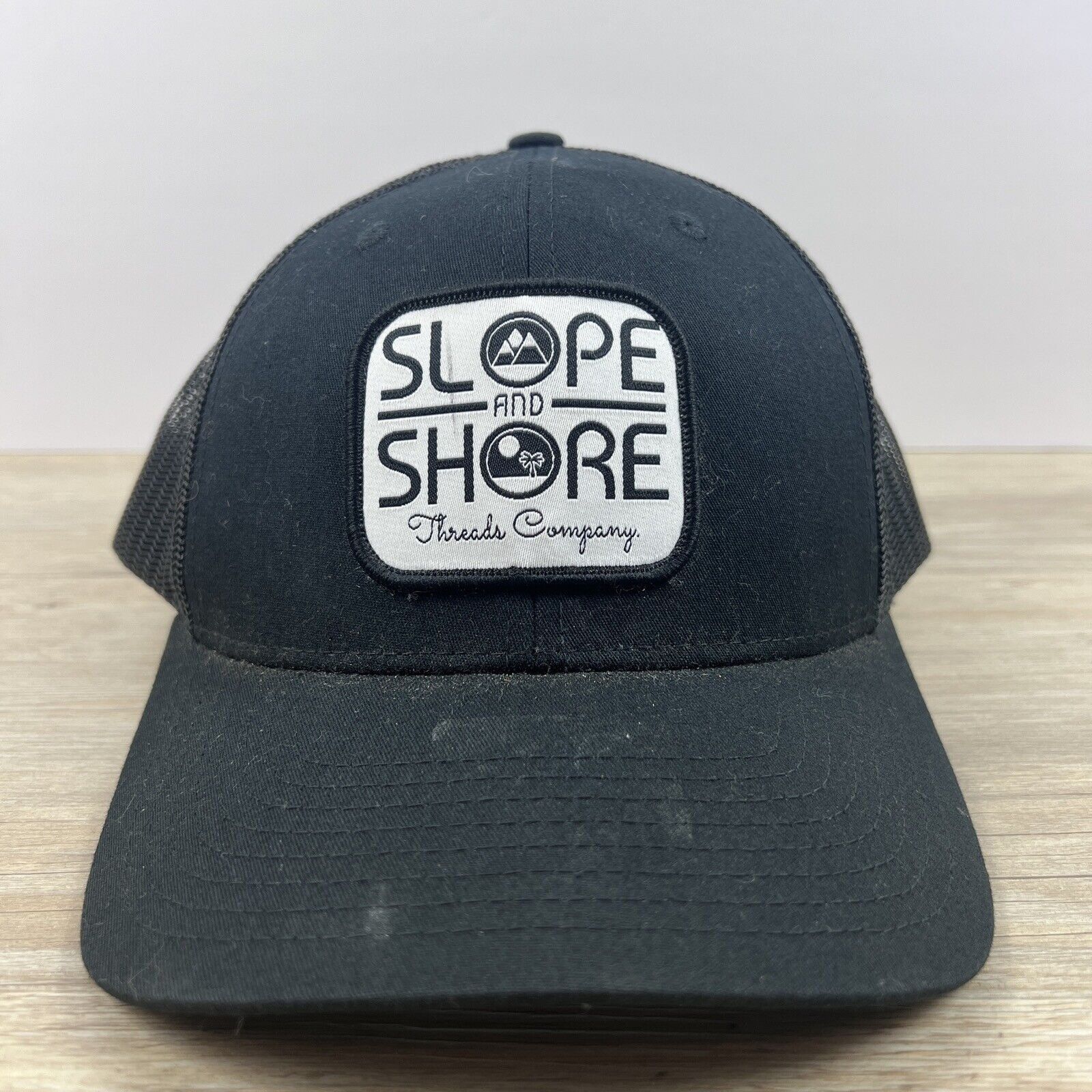 Other Slope and Shore Hat Snapback Hat Black Adjustable Hat Adult Size ONE SIZE - 1 Thumbnail