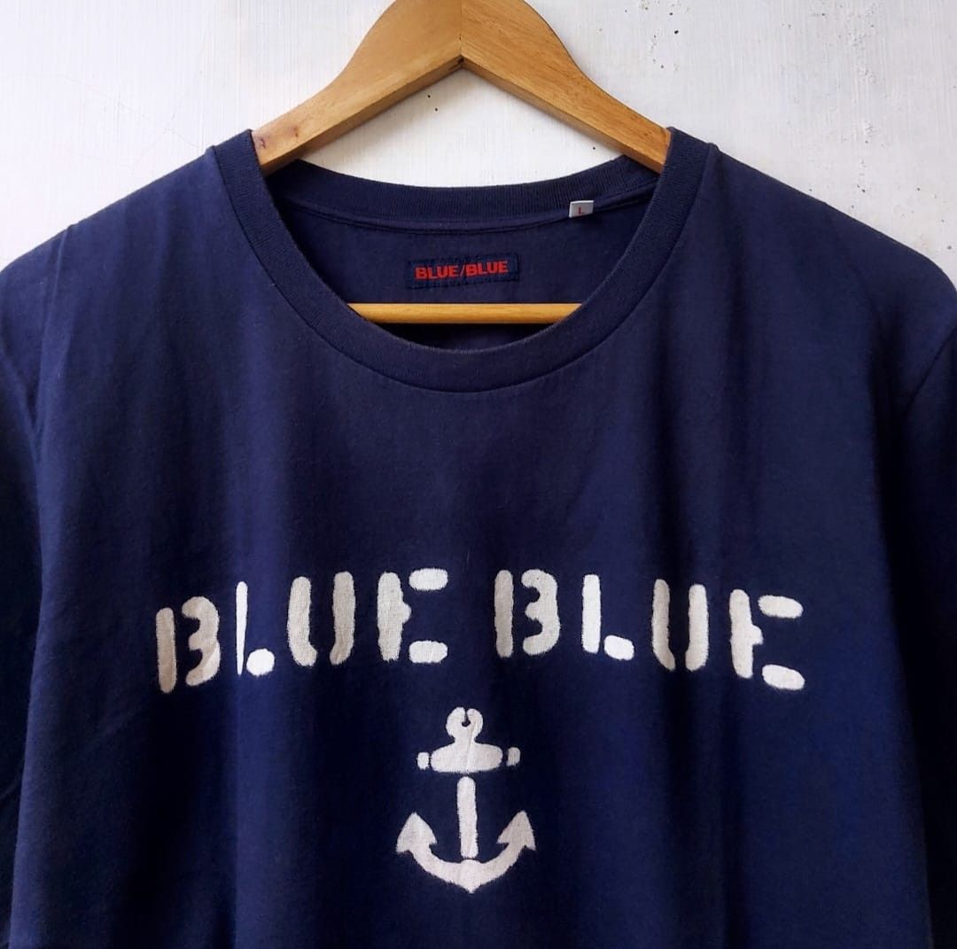 Blue Blue Japan × Japanese Brand × Vintage Blue blue Japan Tshirt Size US M / EU 48-50 / 2 - 3 Thumbnail