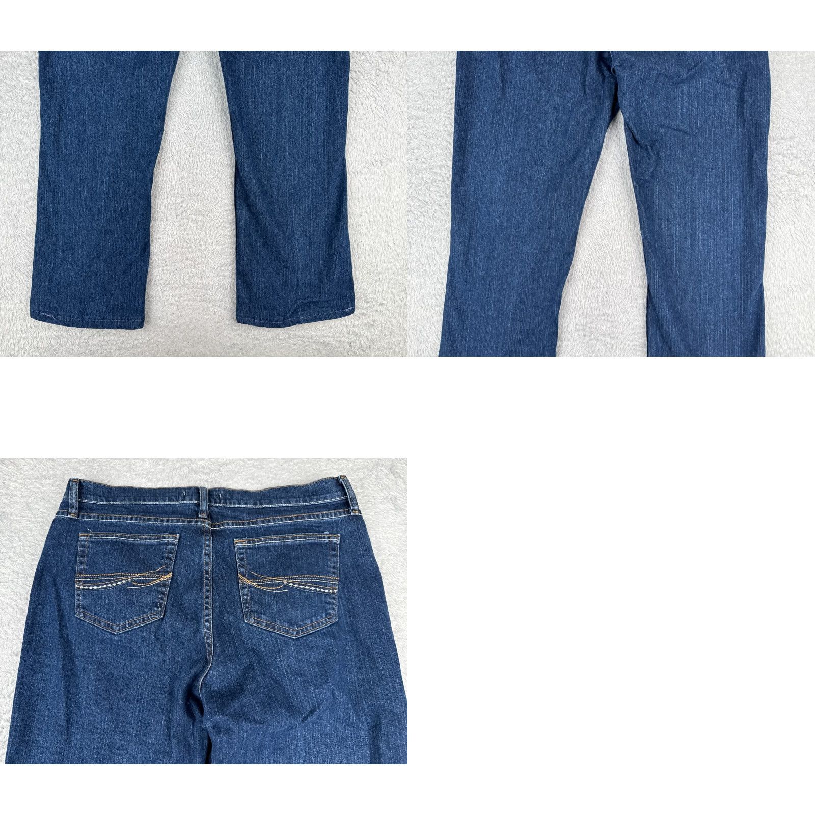 Wrangler Wrangler Jeans Women 14 Blue Bootcut Denim As Real As Cotton Blend Mid 34x28 Size 36" / US 14 / IT 50 - 10 Thumbnail