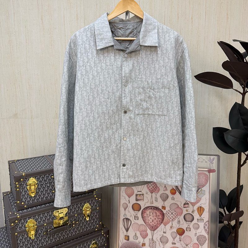 Dior Dior Oblique Pattern Button Up Shirt Size M Size US M / EU 48-50 / 2 - 1 Thumbnail